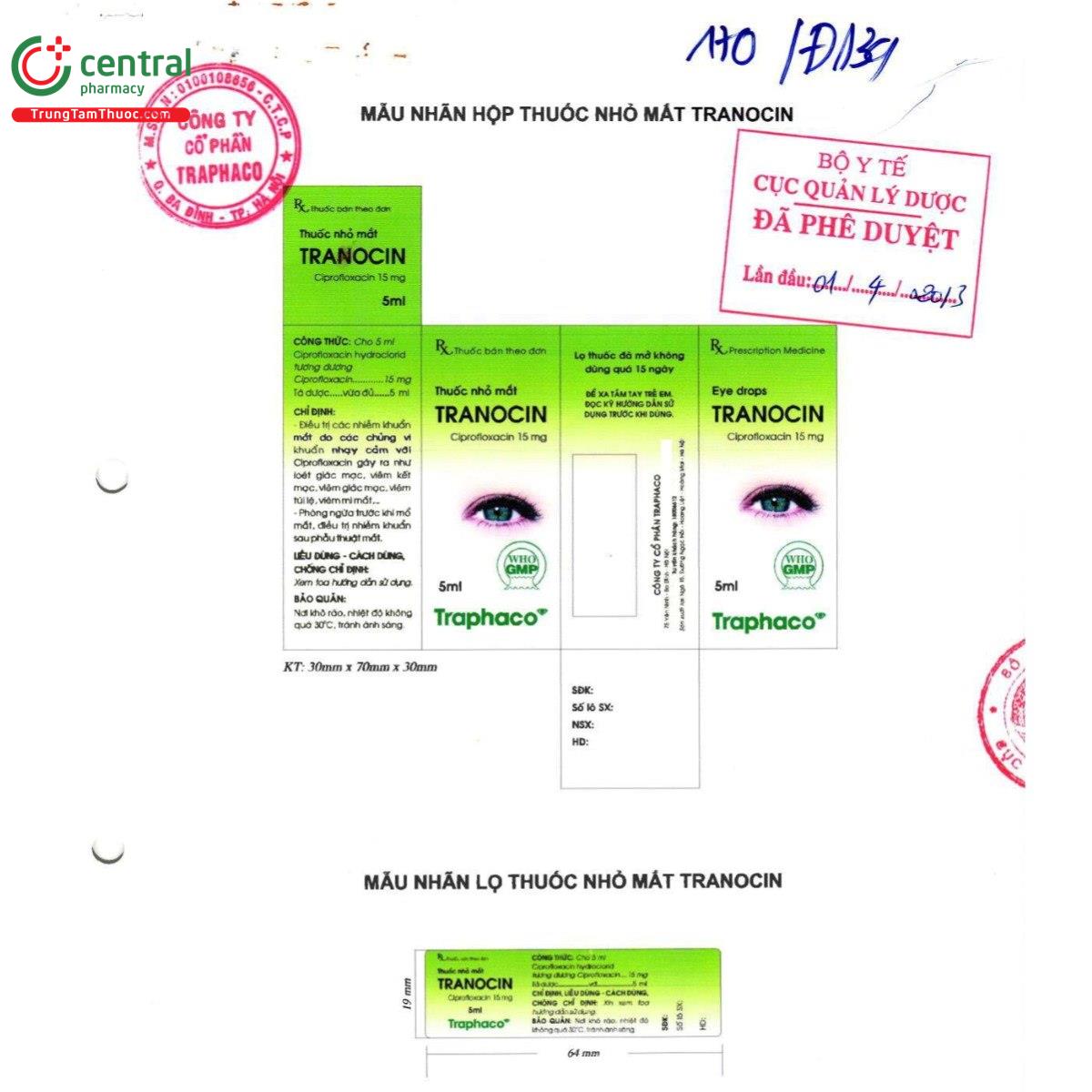 thuoc tranocin 15mg 5ml 2 G2563 thuoc tranocin 15mg 5ml 2 G2563
