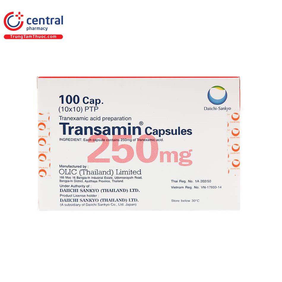 thuoc transamin 250mg bs 8 L4254