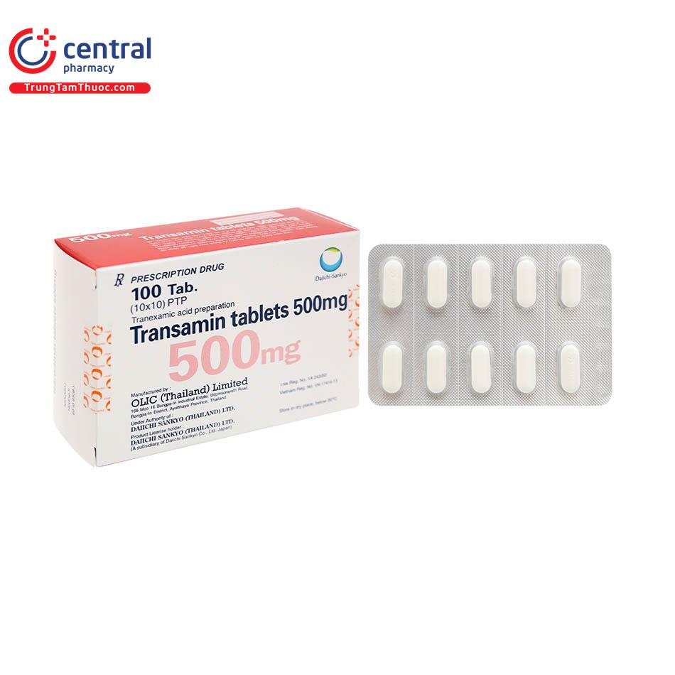 thuoc transamin tab 500mg bs 1 P6828