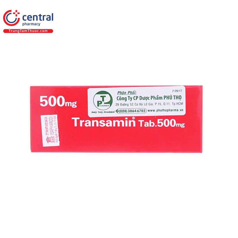 thuoc transamin tab 500mg bs 11 F2277