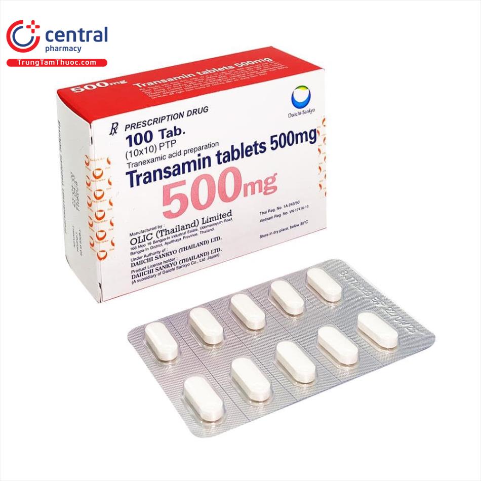 thuoc transamin tab 500mg bs 2 G2202