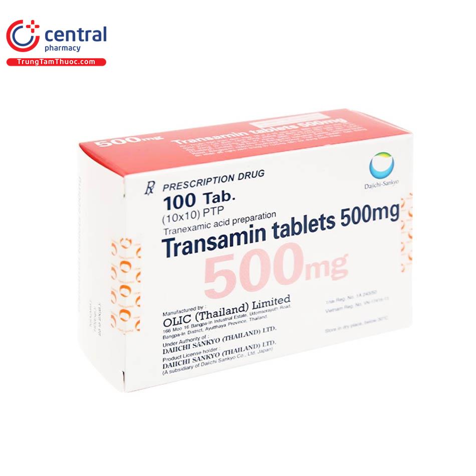 thuoc transamin tab 500mg bs 3 T8566