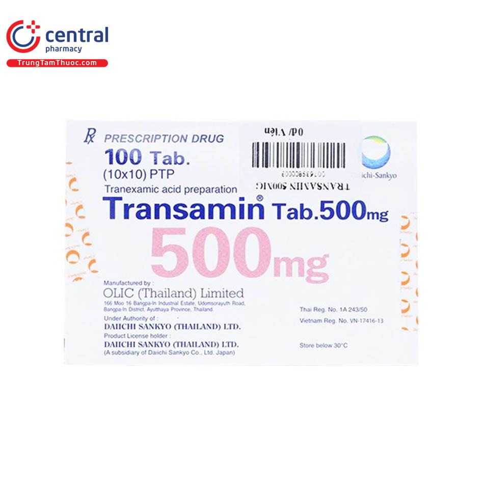 thuoc transamin tab 500mg bs 9 A0421