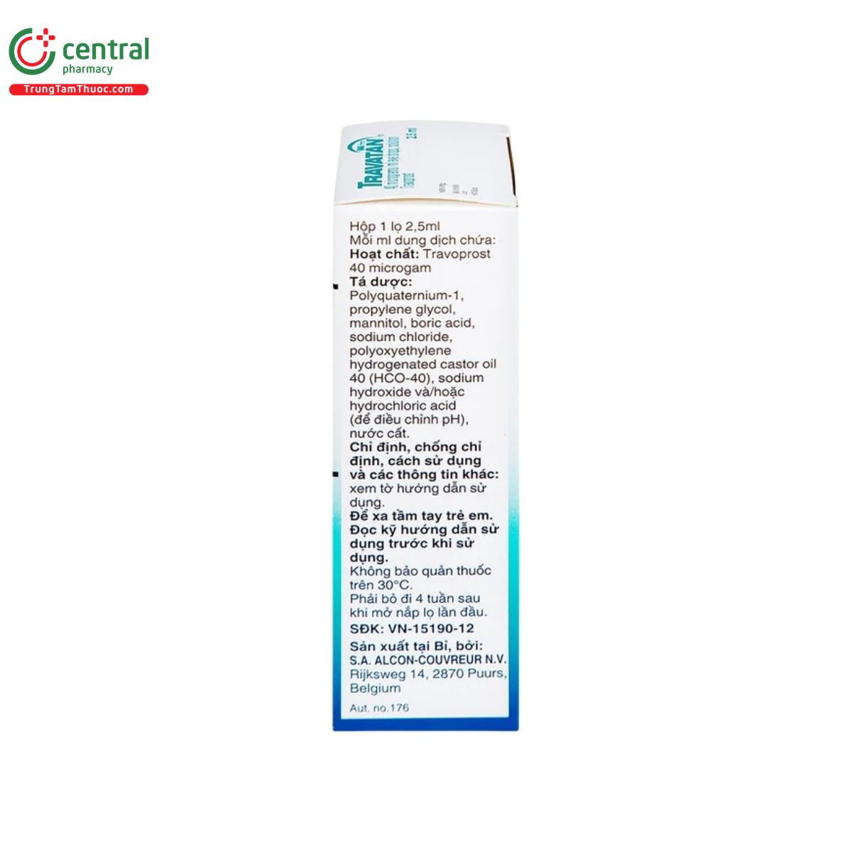thuoc travatan 5 E1624 thuoc travatan 5 E1624