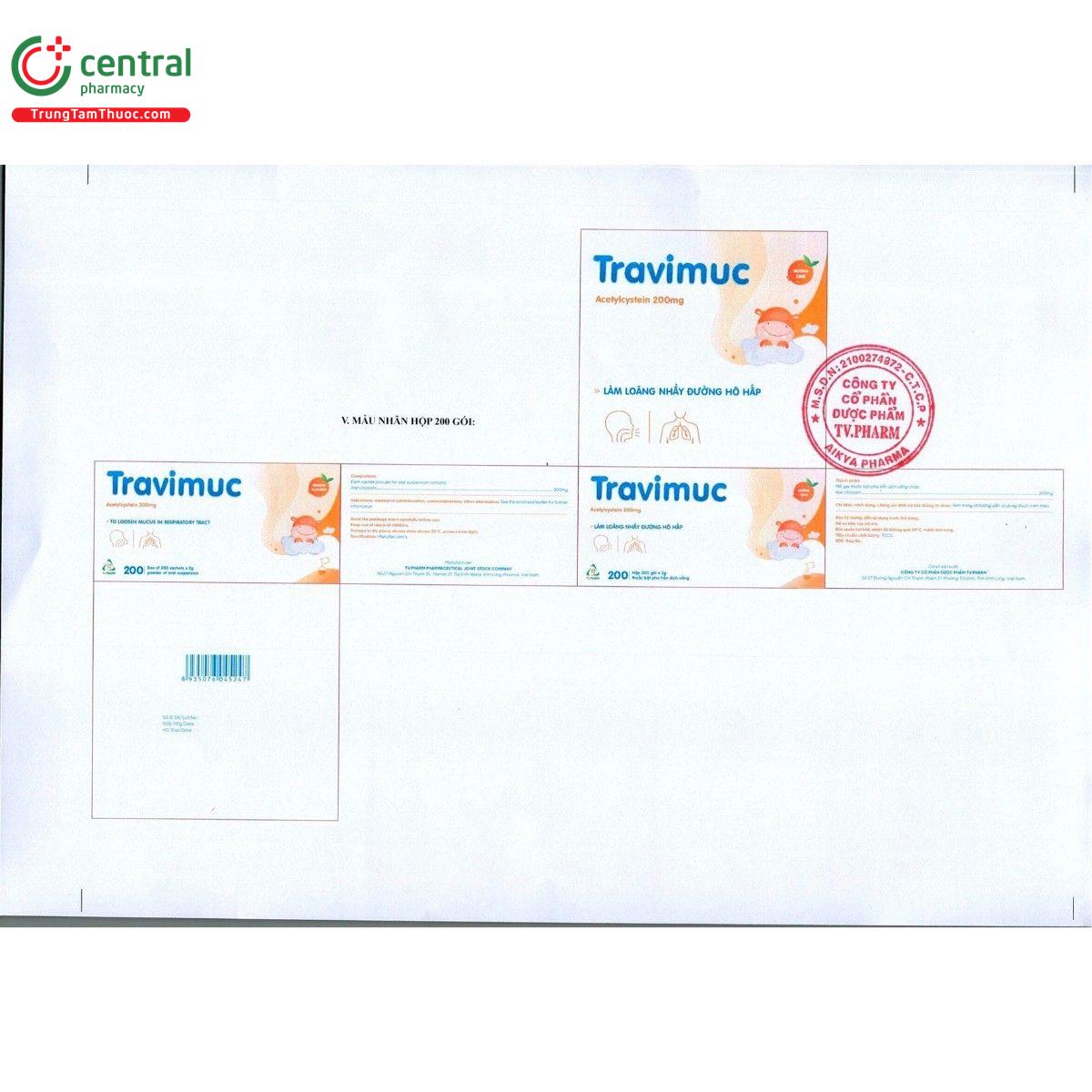thuoc travimuc 200mg 5 U8153 thuoc travimuc 200mg 5 U8153