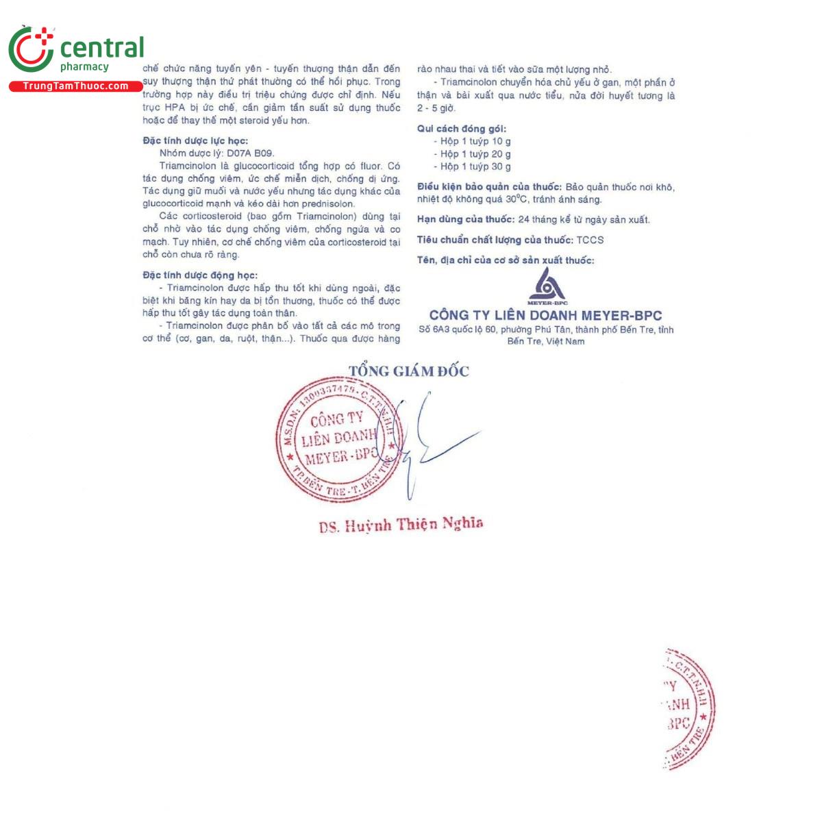 thuoc triamlonmeyer cream 01 9 C0578 thuoc triamlonmeyer cream 01 9 C0578