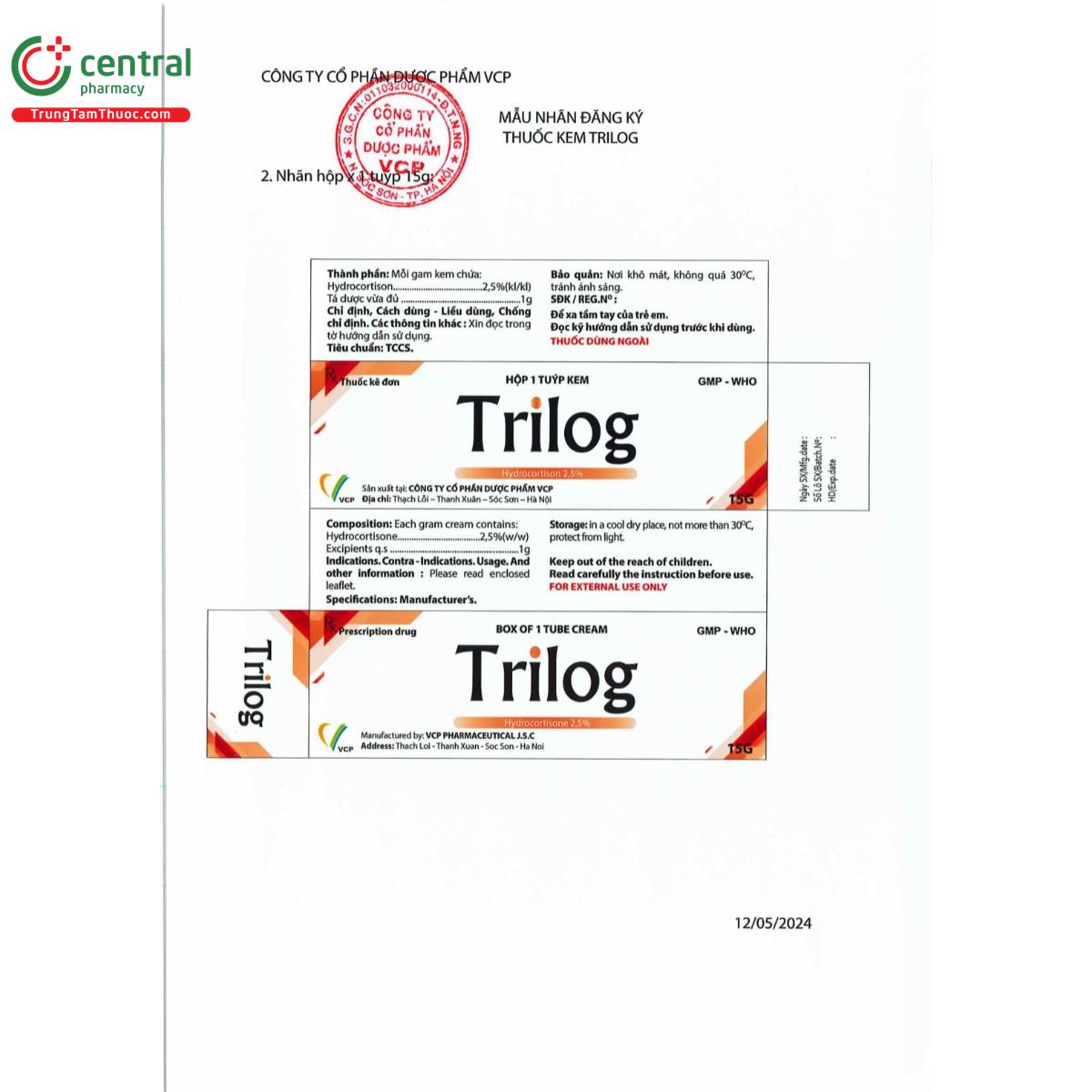 thuoc trilog 25 3 P6455 thuoc trilog 25 3 P6455