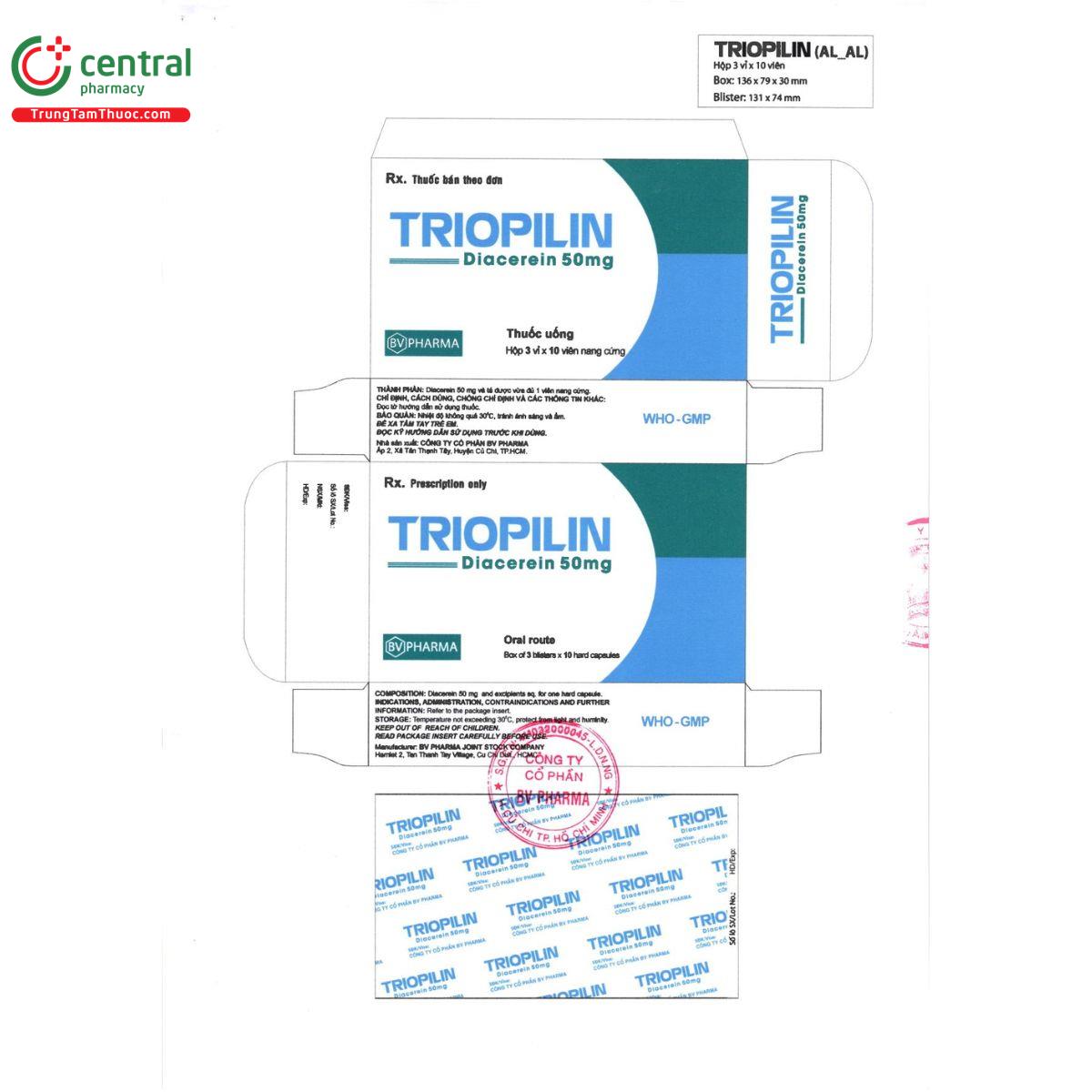 thuoc triopilin 50mg 7 A0030