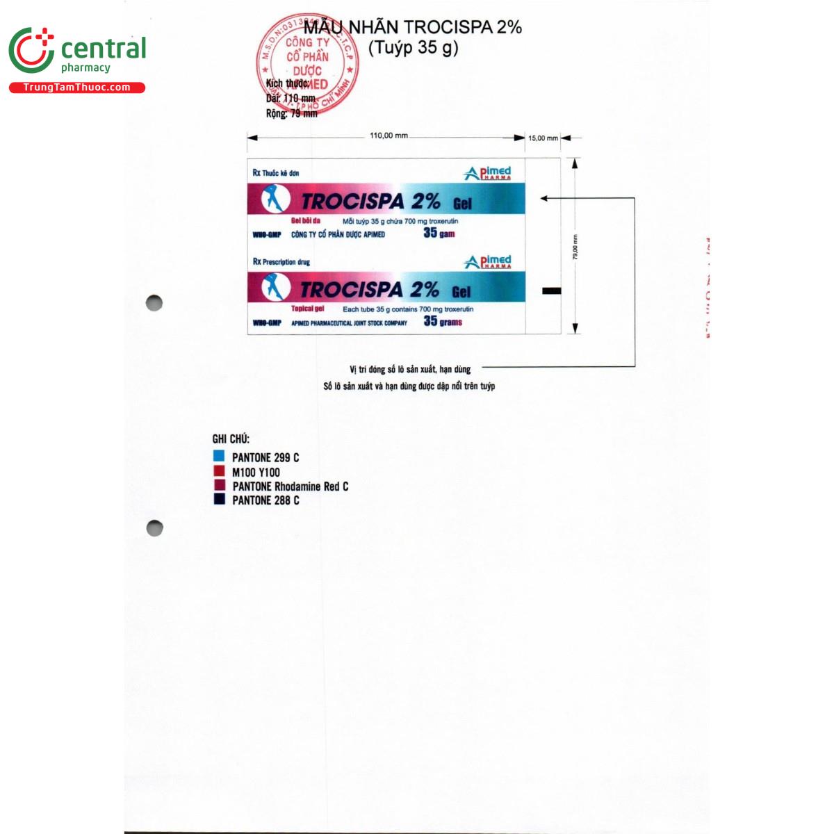 thuoc trocispa 2 gel 5 D1175 thuoc trocispa 2 gel 5 D1175