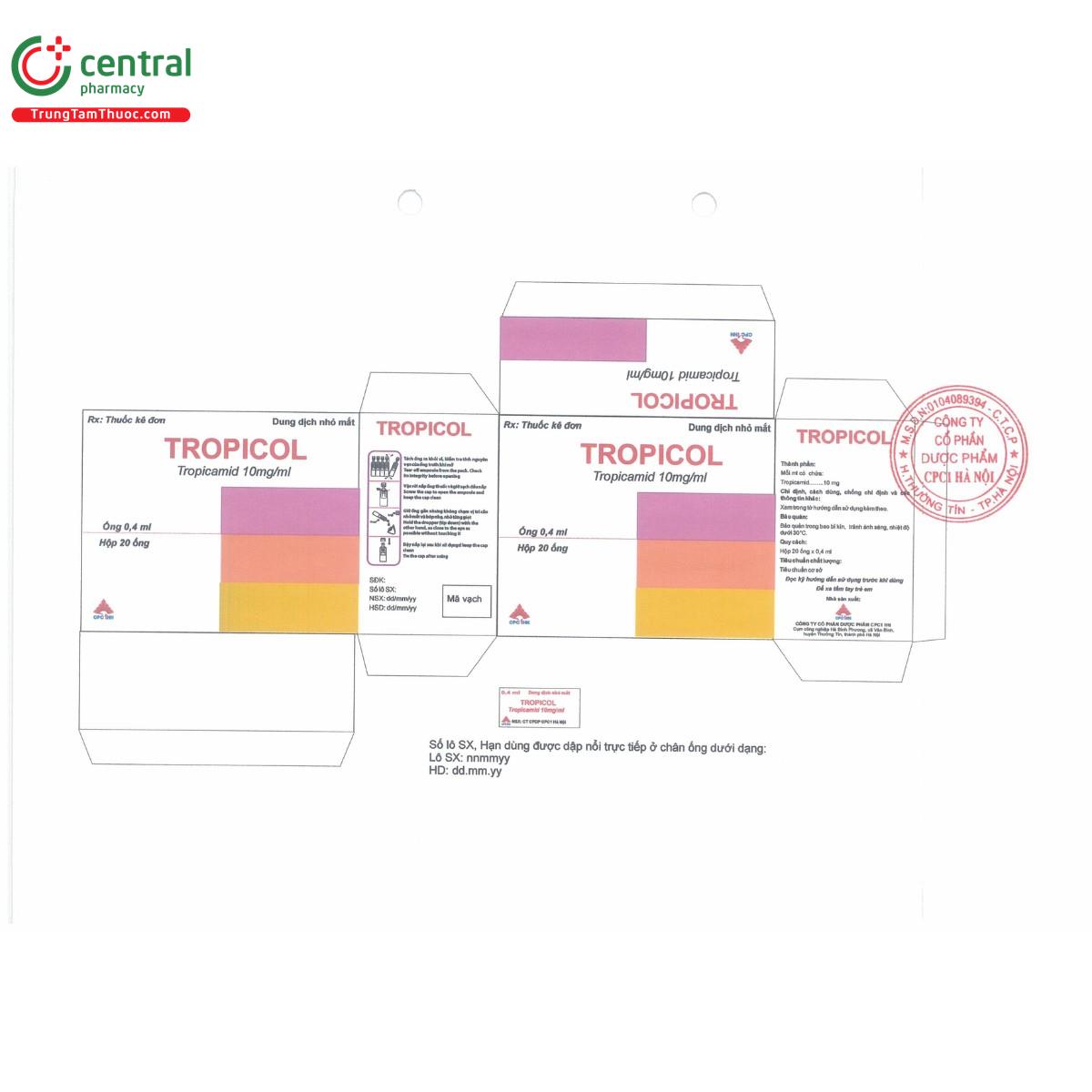 thuoc tropicol 10mg ml cpc1 ha noi 3 D1473
