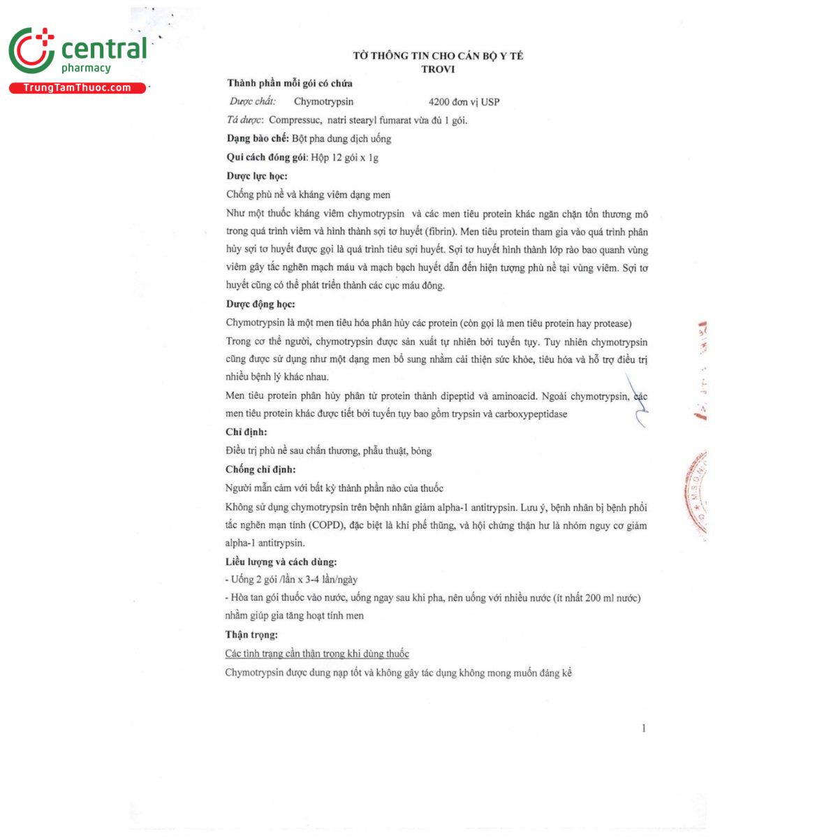 thuoc trovi 4200iu 3 U8557 thuoc trovi 4200iu 3 U8557