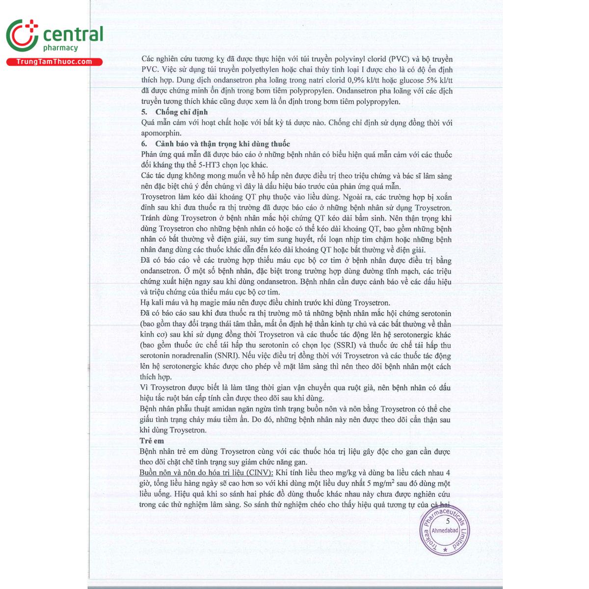 thuoc troysetron 2mgml 7 P6235 thuoc troysetron 2mgml 7 P6235