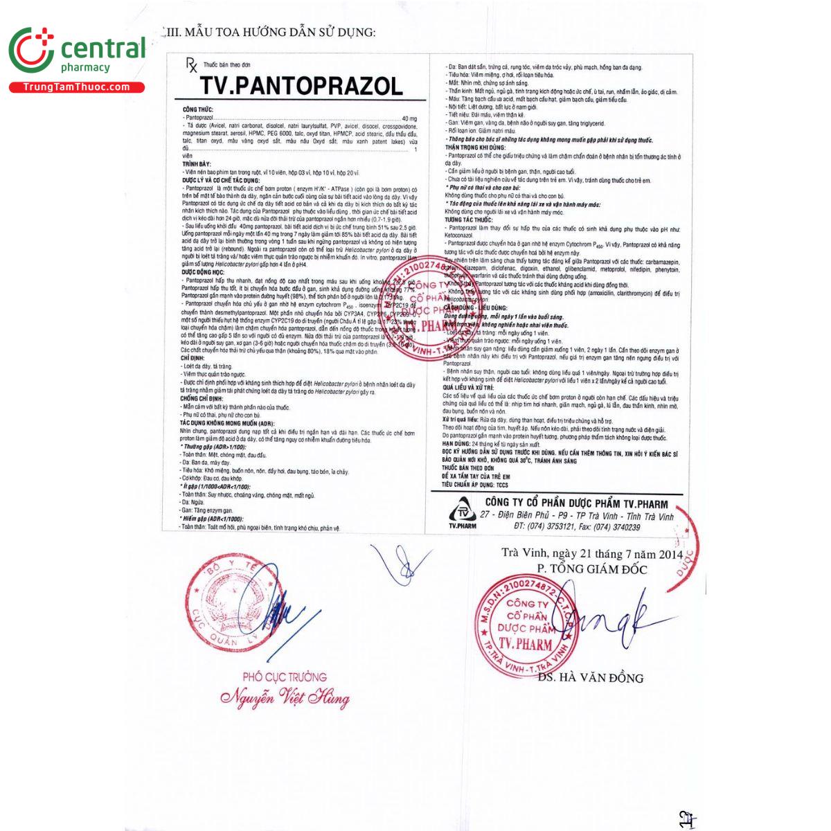 thuoc tv pantoprazol 40mg 11 V8437
