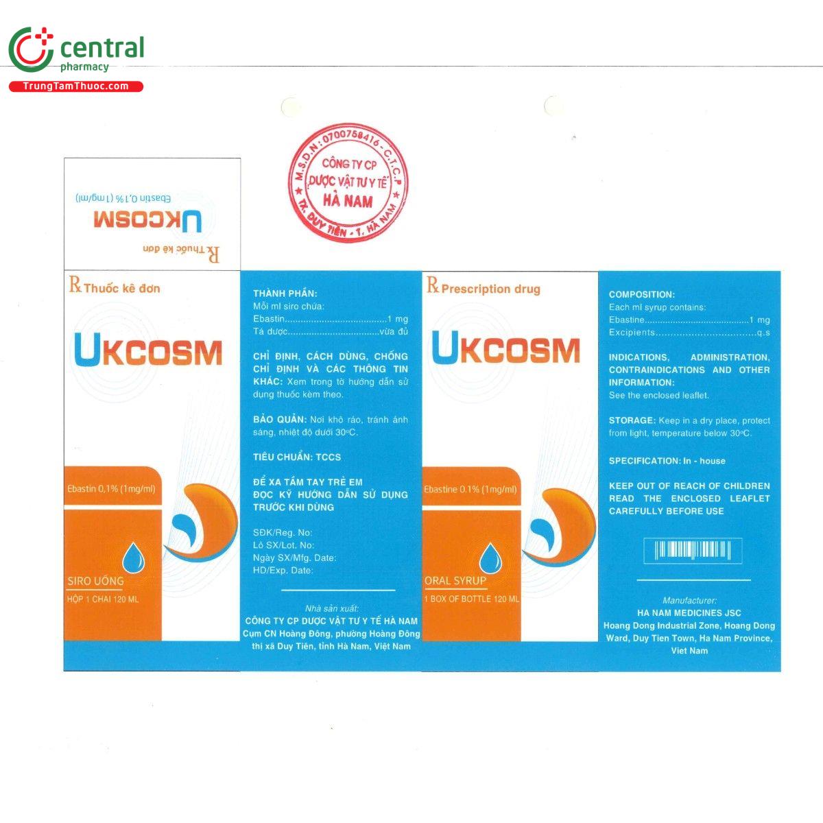 thuoc ukcosm 1mg ml 3 P6325