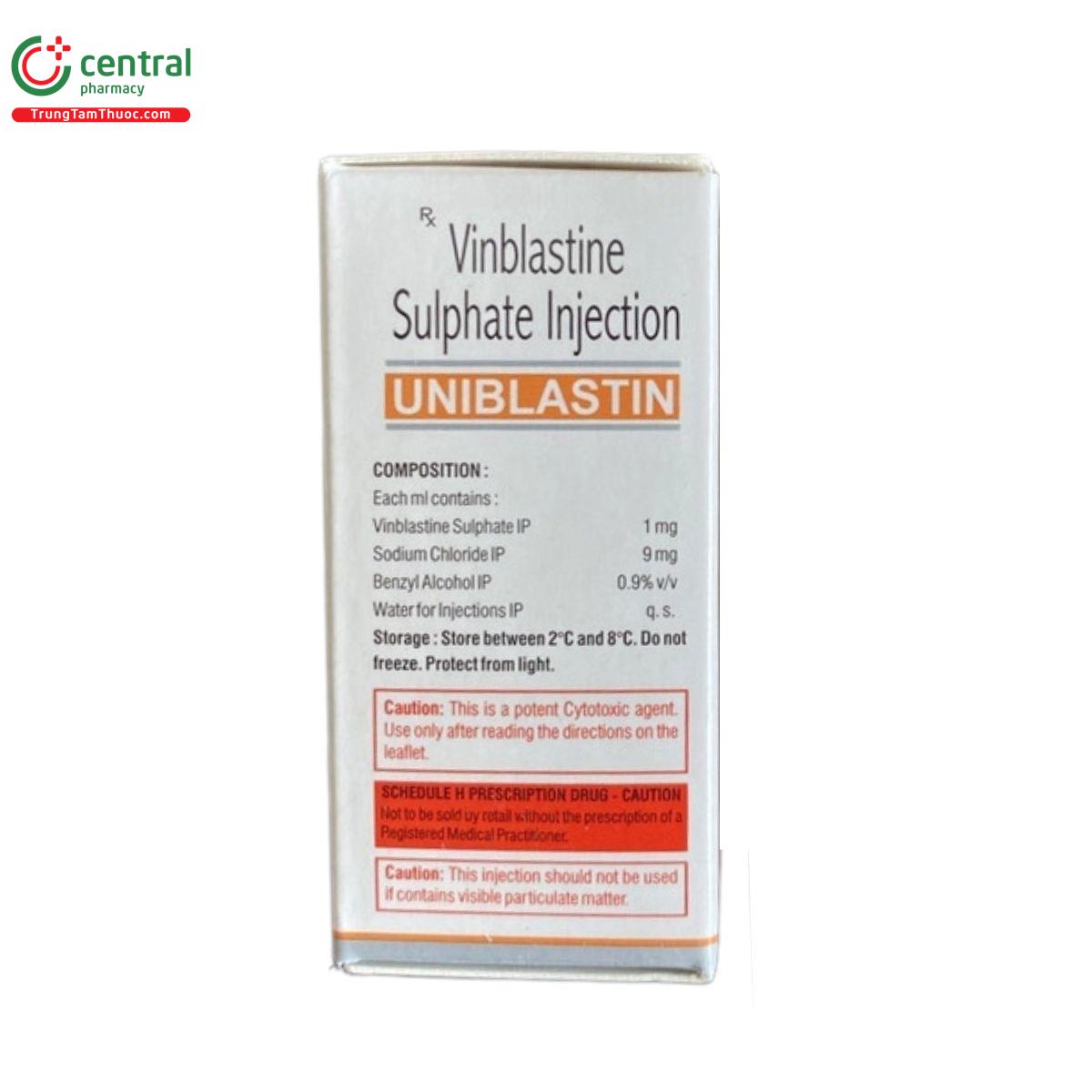 thuoc uniblastin 10mg 10ml 5 A0557