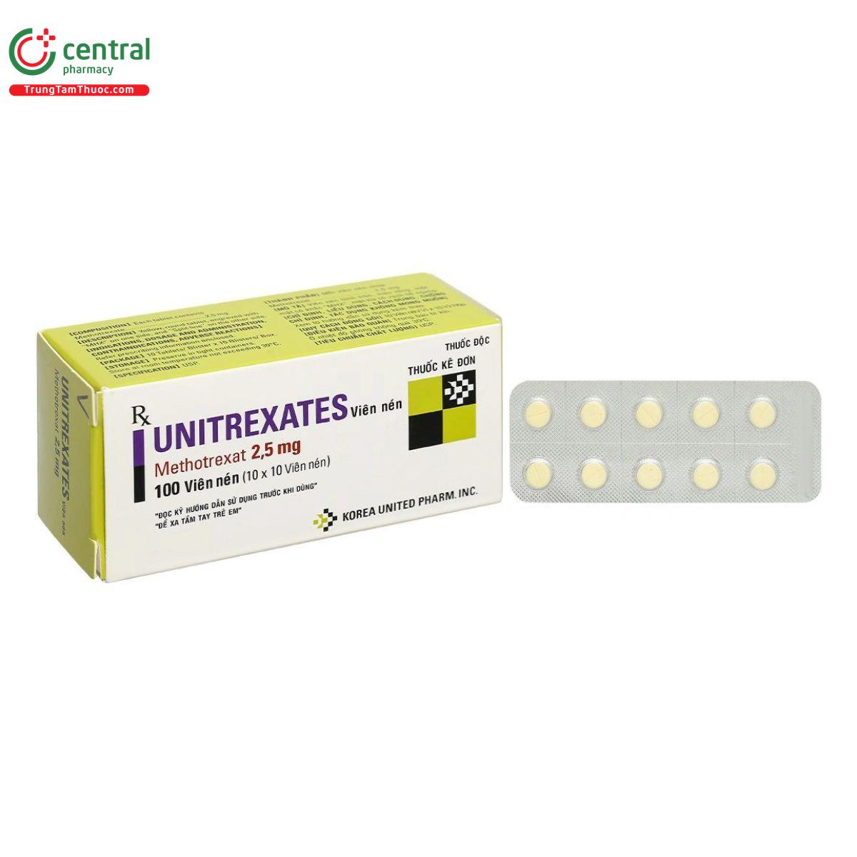thuoc unitrexates vien nen 2 O5111 thuoc unitrexates vien nen 2 O5111