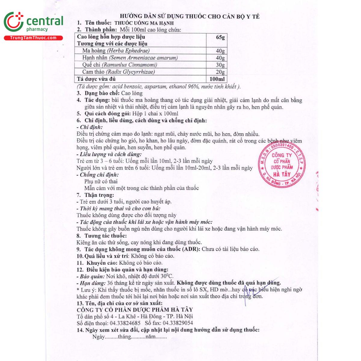 thuoc uong ma hanh 3 O5836 thuoc uong ma hanh 3 O5836