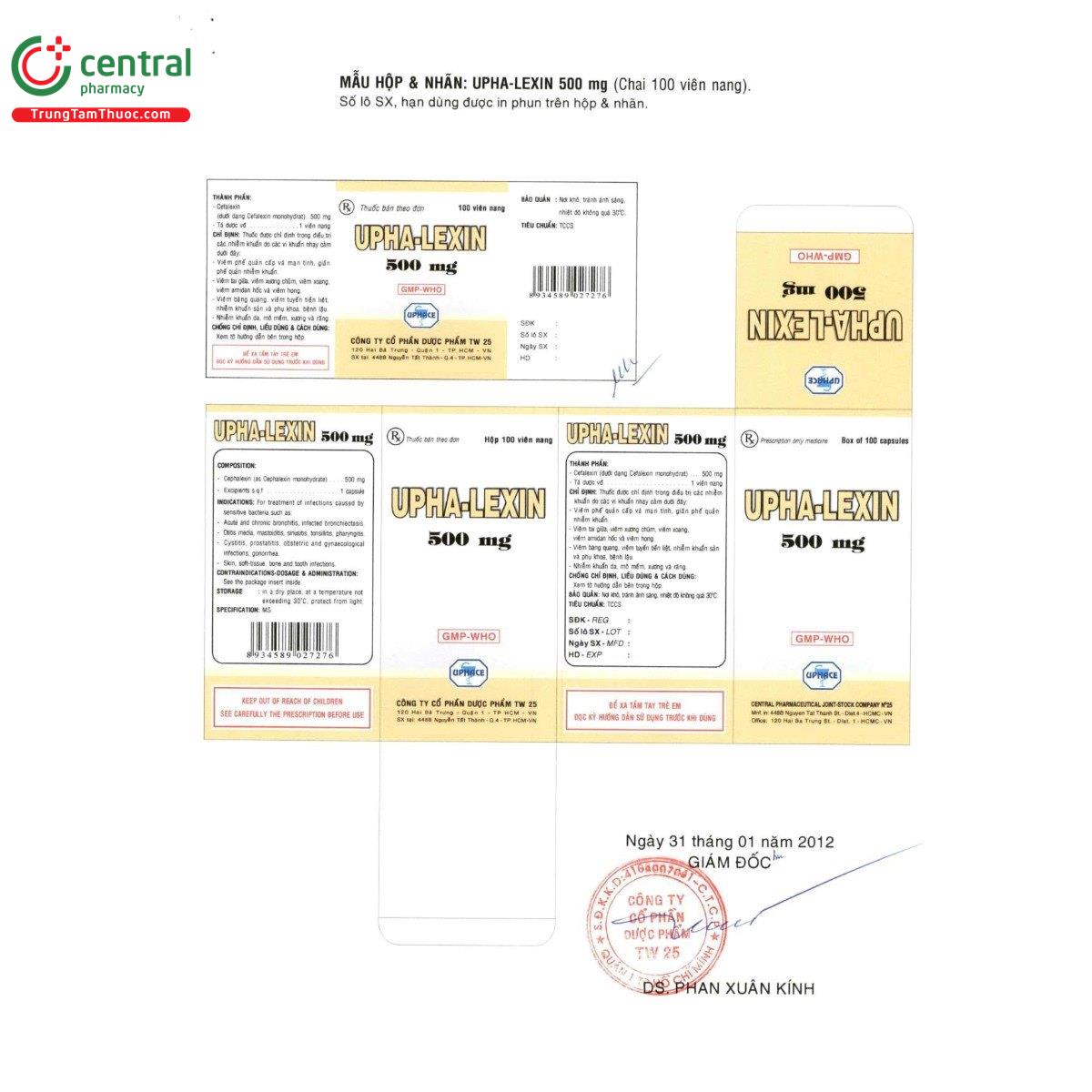 thuoc upha lexin 500mg 4 N5387 thuoc upha lexin 500mg 4 N5387