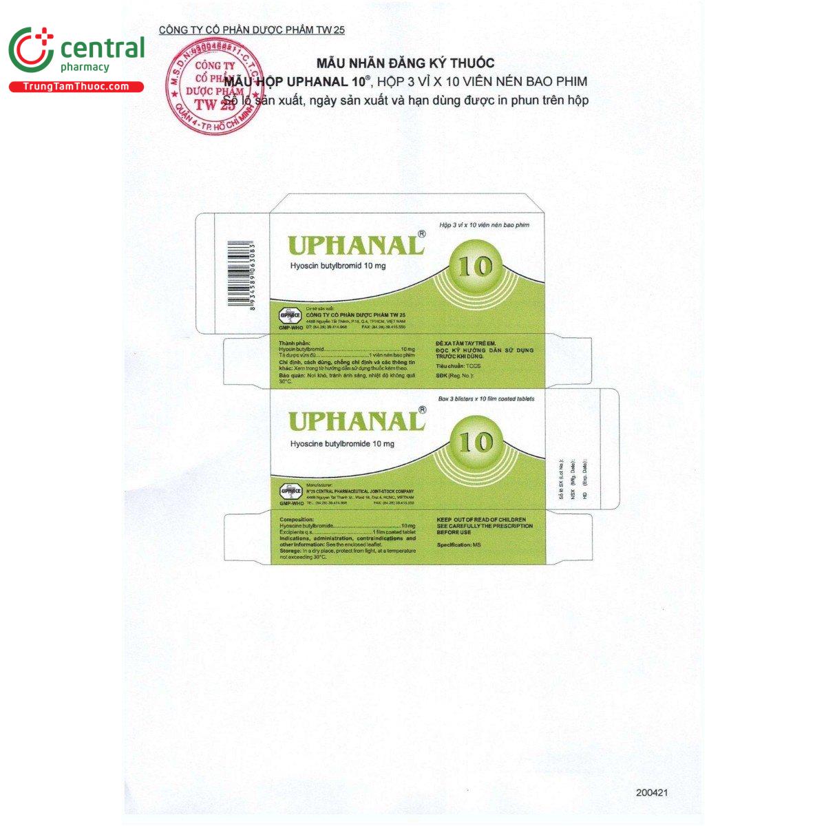 thuoc uphanal 10 2 H3712