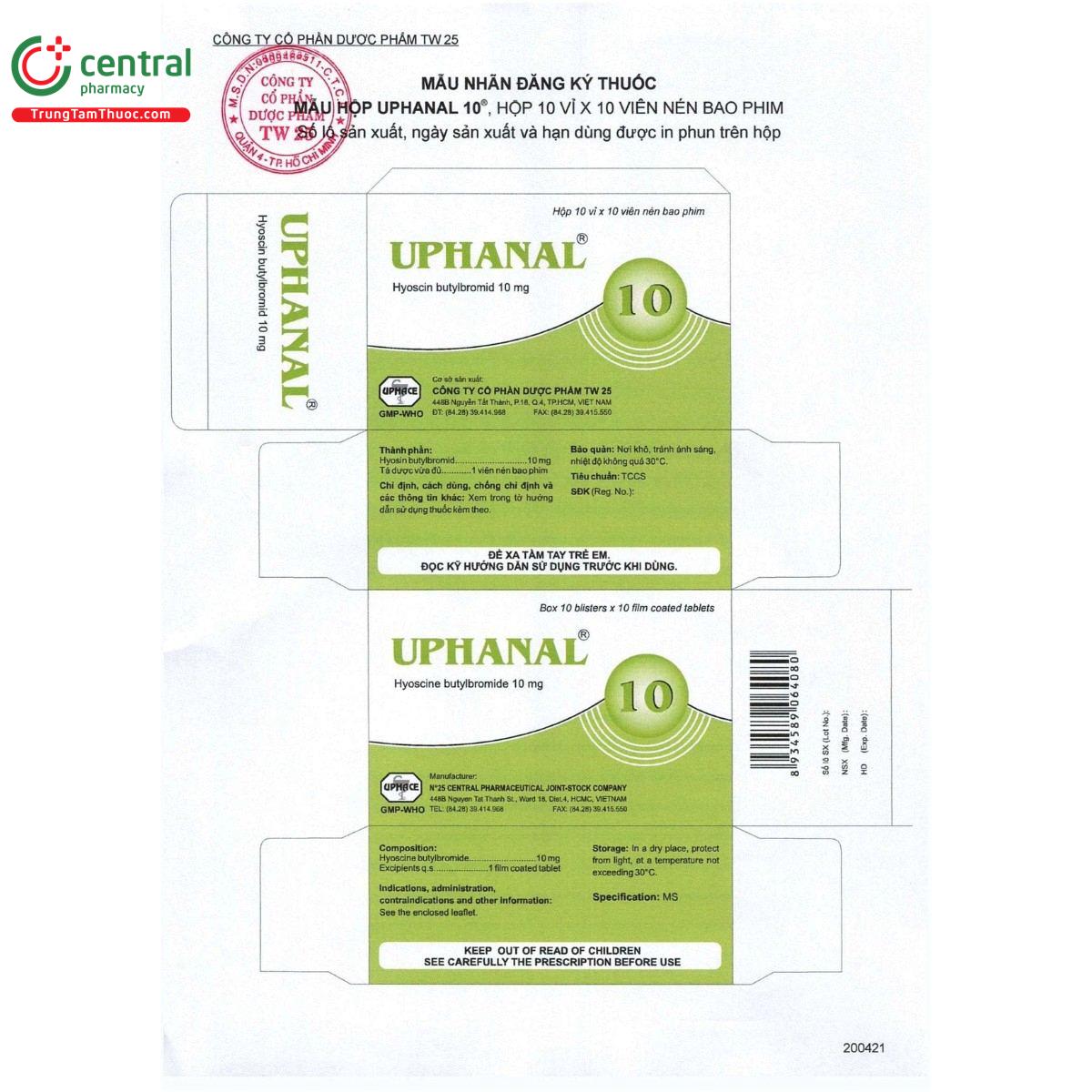 thuoc uphanal 10 3 O5448
