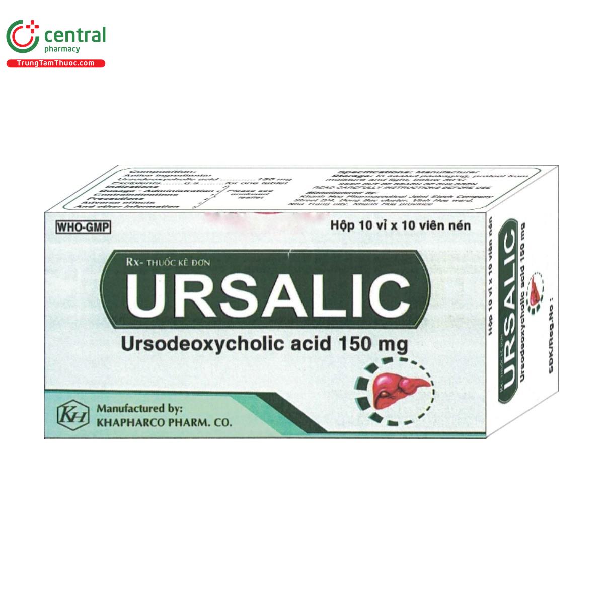 thuoc ursalic 150mg U8362 thuoc ursalic 150mg U8362