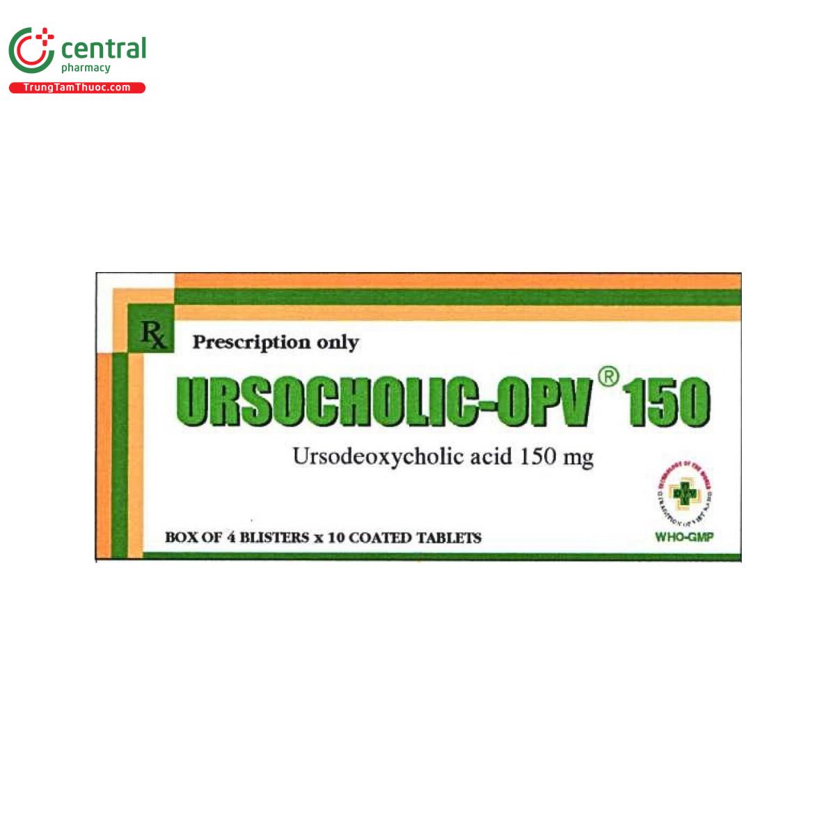 thuoc ursocholic opv 150 2 J3760 thuoc ursocholic opv 150 2 J3760