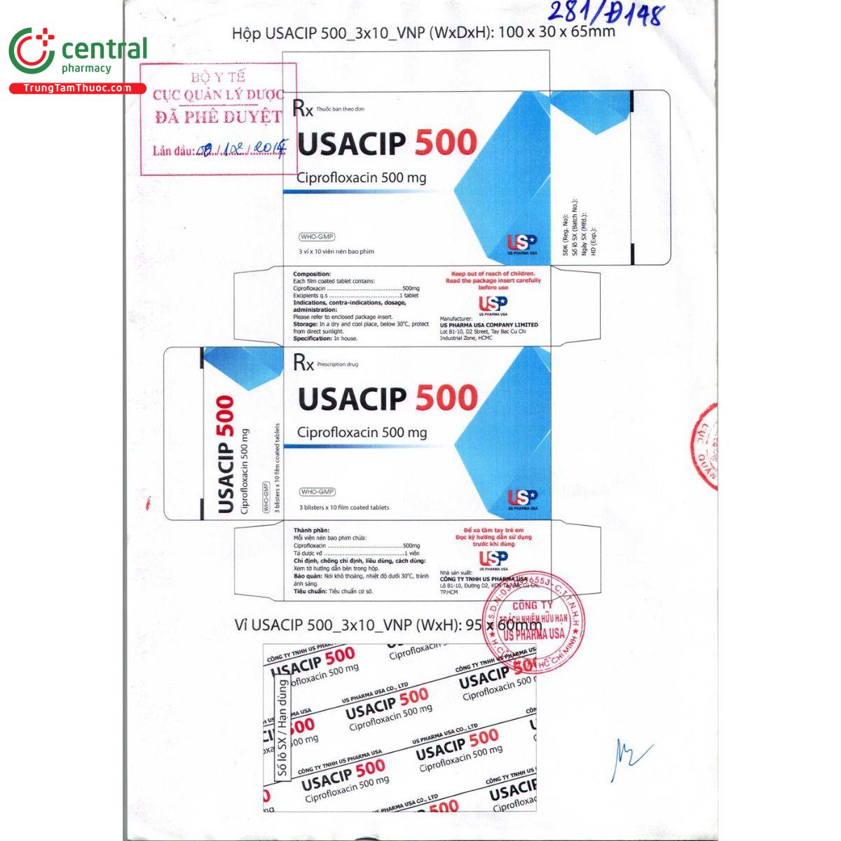 thuoc usacip 500 5 U8308 thuoc usacip 500 5 U8308