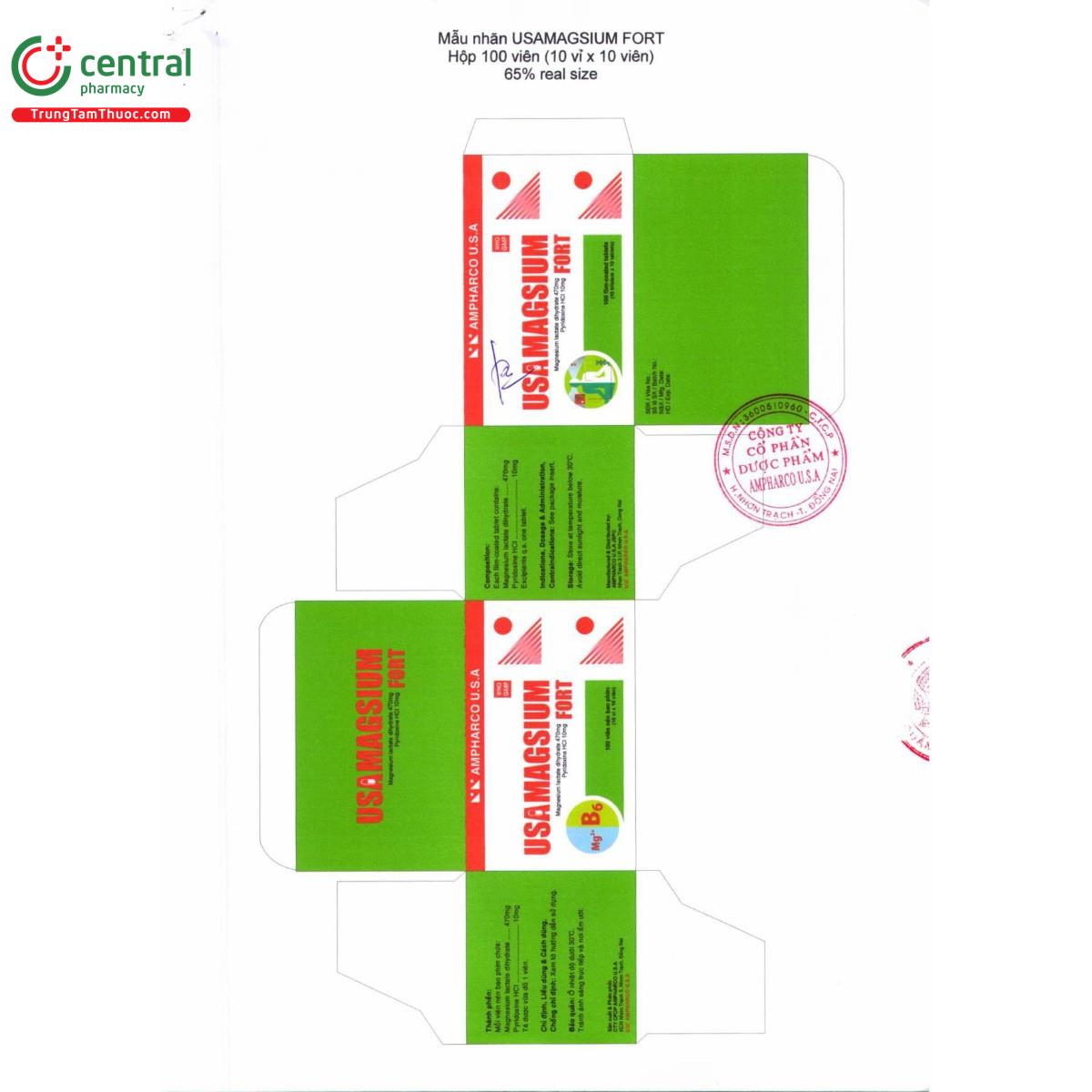 thuoc usamagsium fort 470mg 10mg 4 H2018 thuoc usamagsium fort 470mg 10mg 4 H2018
