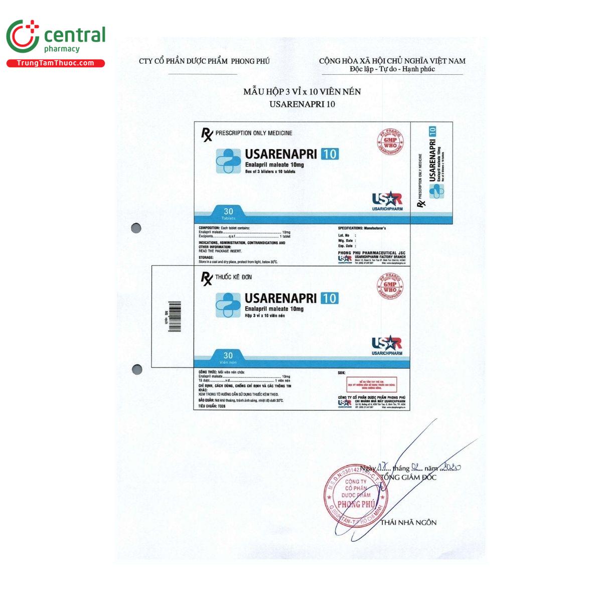 thuoc usarenapri 10 2 T7625 thuoc usarenapri 10 2 T7625