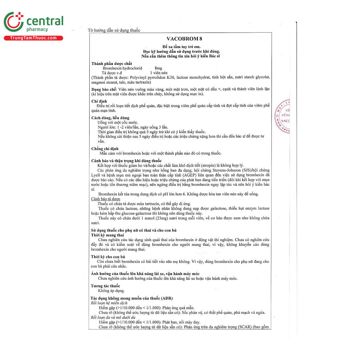 thuoc vacobrom 8 3 D1460 thuoc vacobrom 8 3 D1460