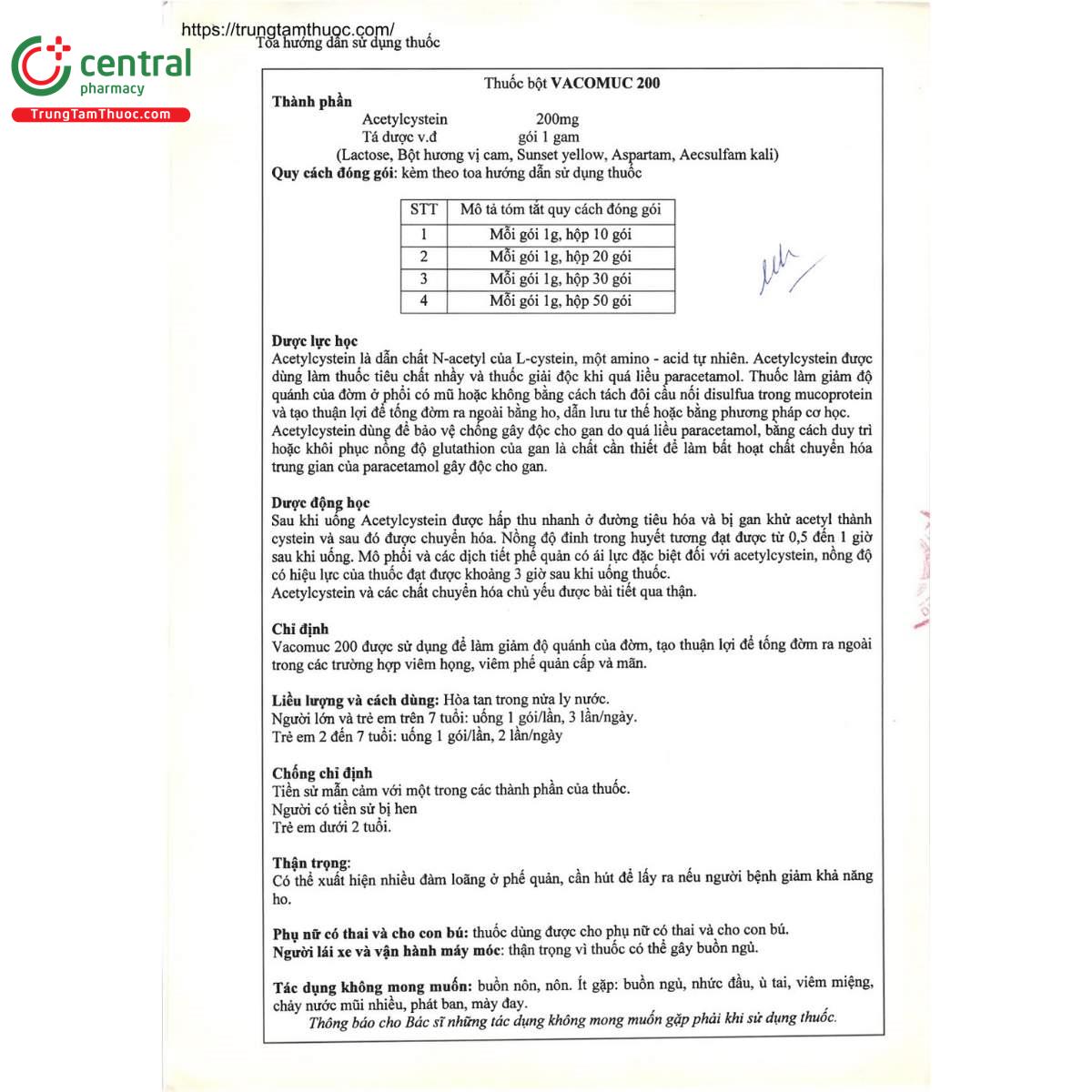 thuoc vacomuc 200mg thuoc bot 4 U8052 thuoc vacomuc 200mg thuoc bot 4 U8052
