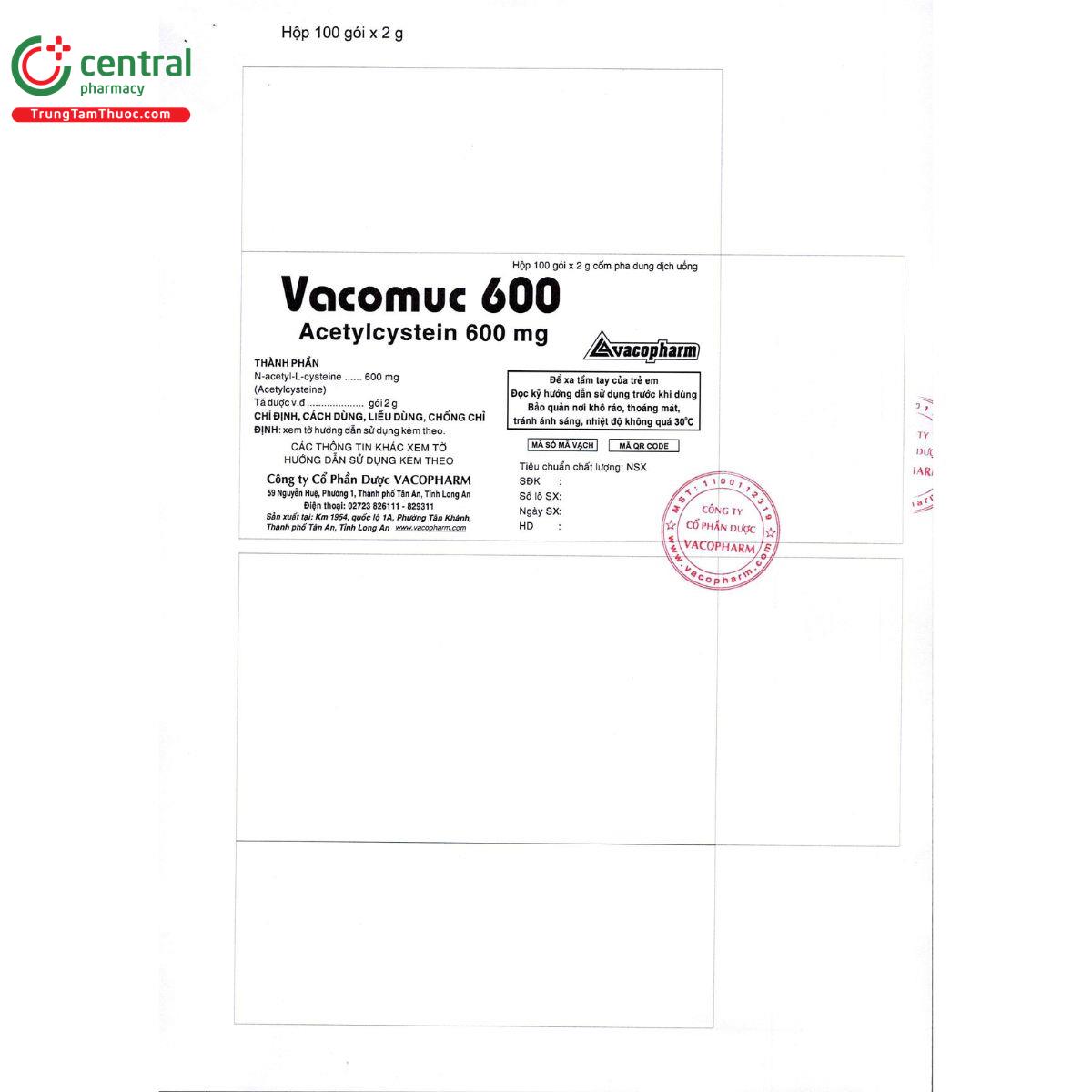 thuoc vacomuc 600 7 G2800
