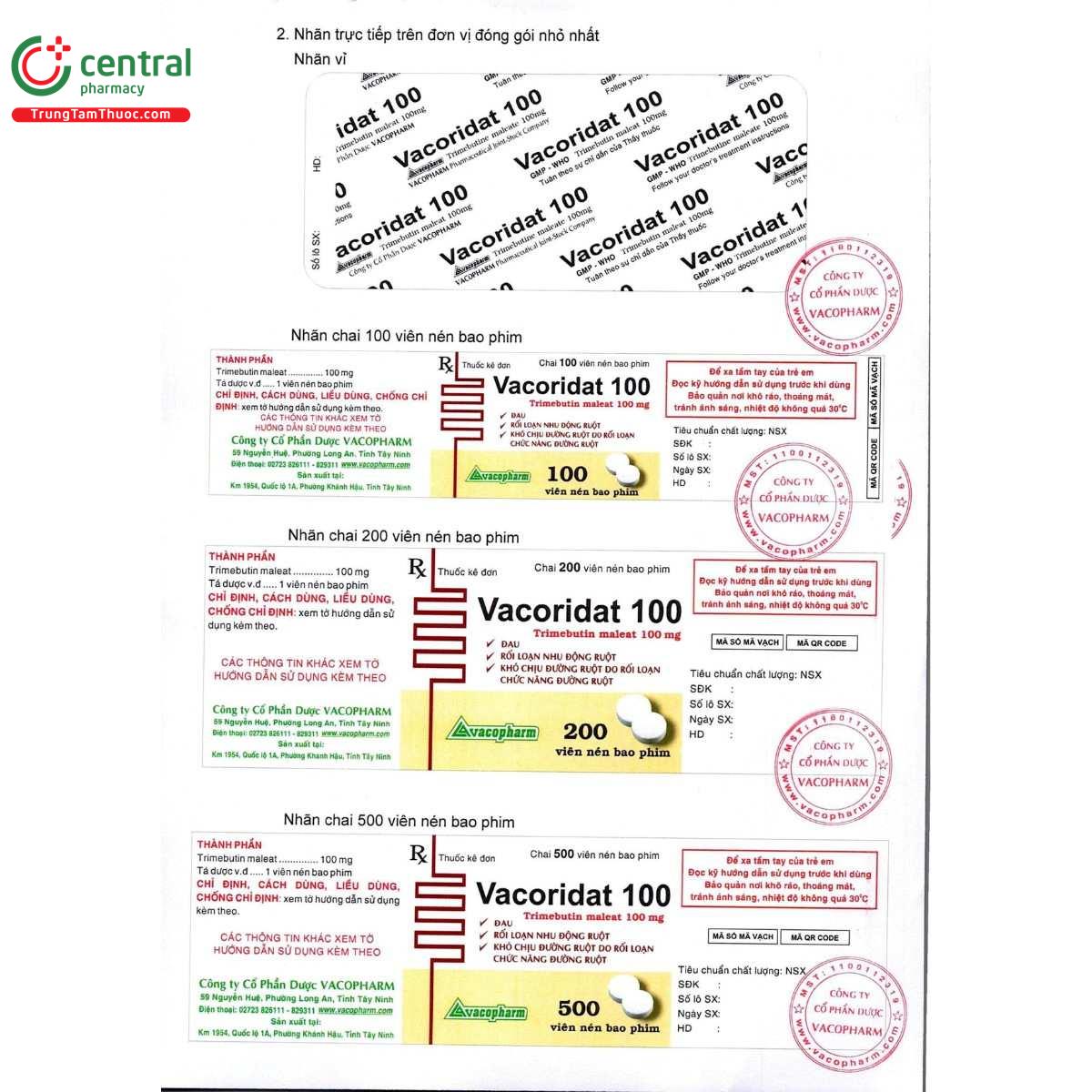 thuoc vacoridat 100mg 13 U8657 thuoc vacoridat 100mg 13 U8657