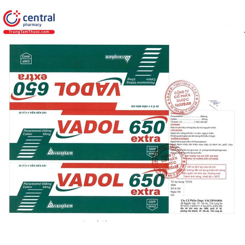 thuoc vadol 650 extra 9 S7555
