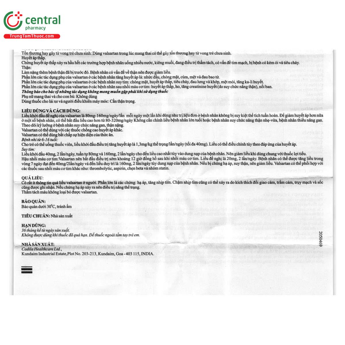 thuoc valazyd 160 9 A0388 thuoc valazyd 160 9 A0388
