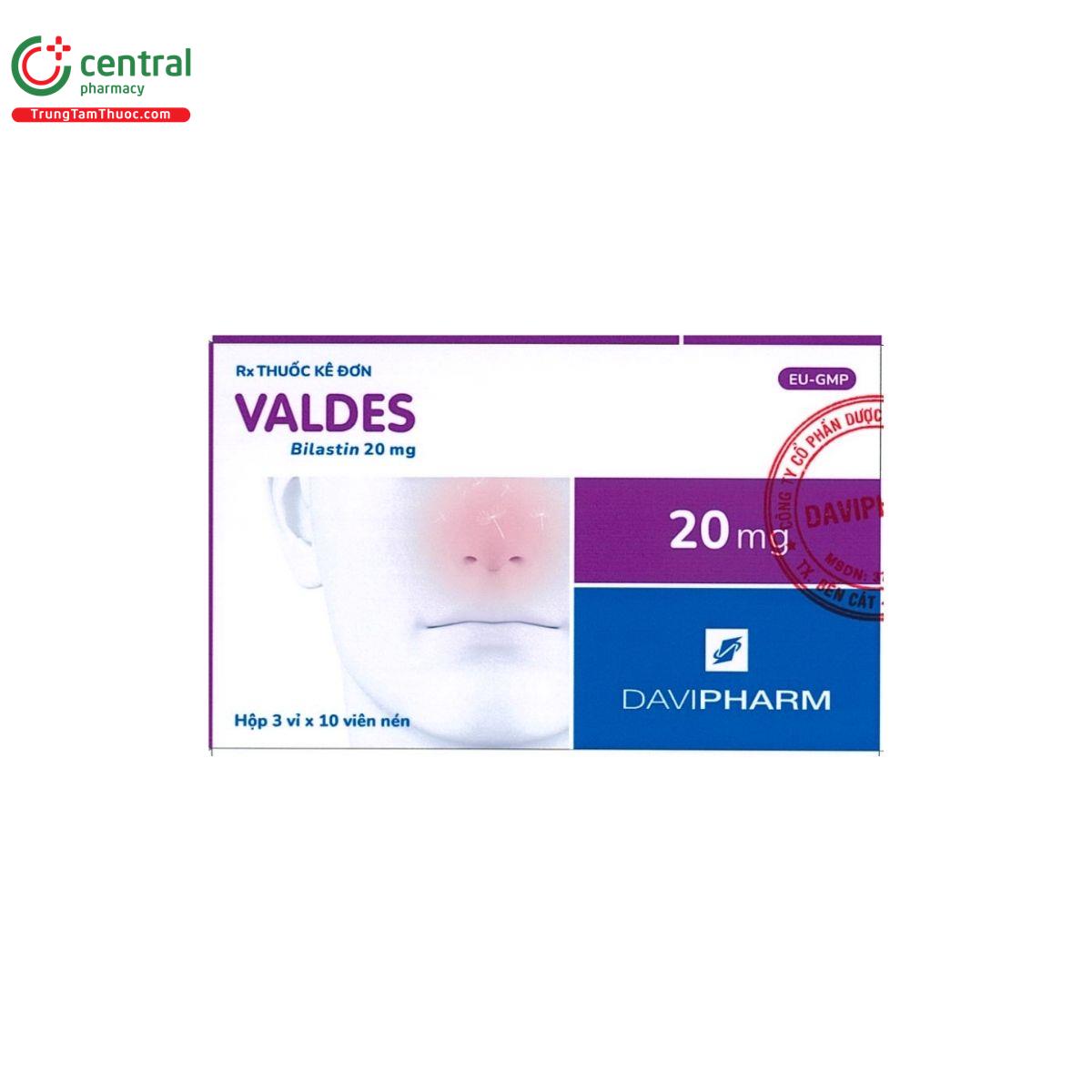 thuoc valdes 20mg 1 B0155