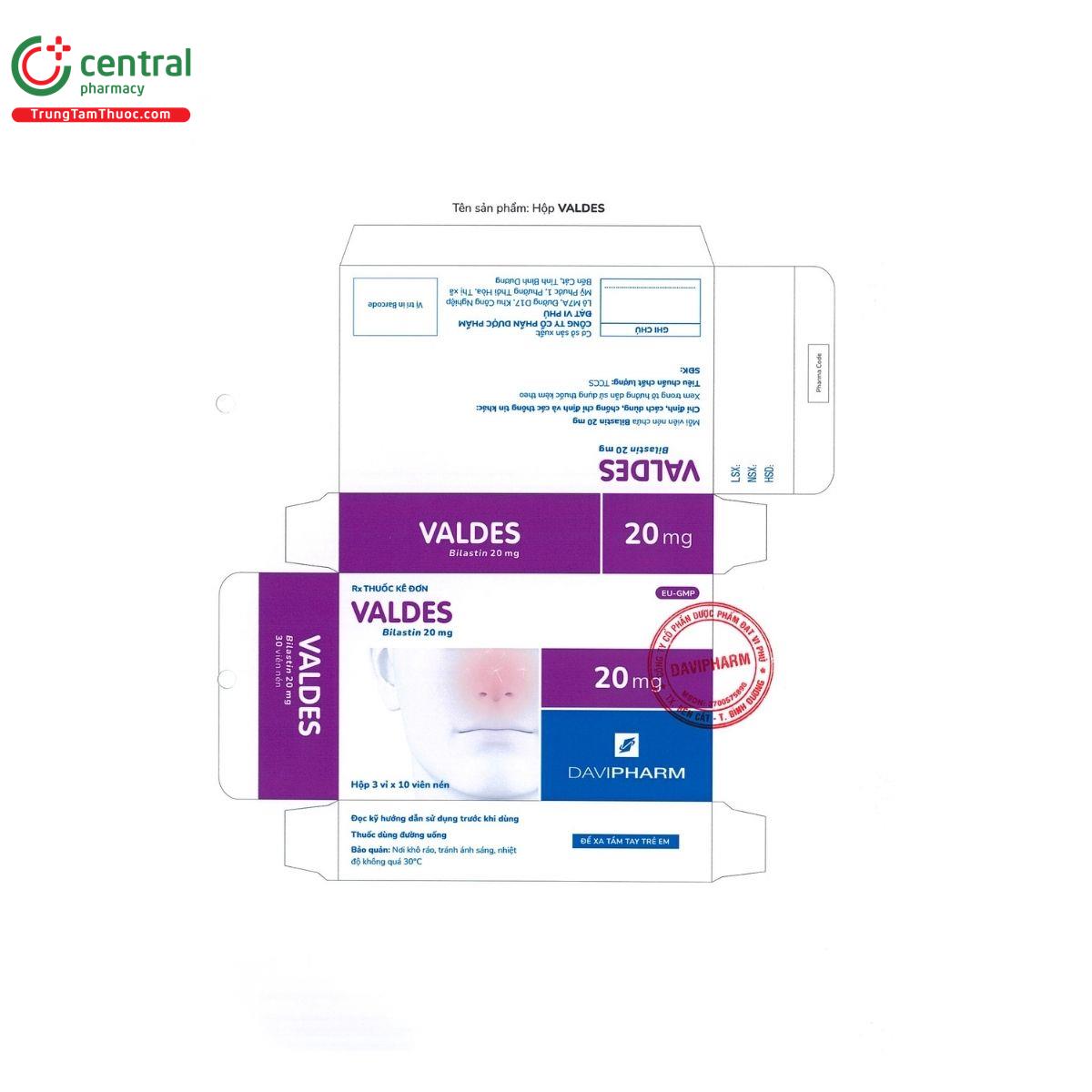 thuoc valdes 20mg 2 E1637