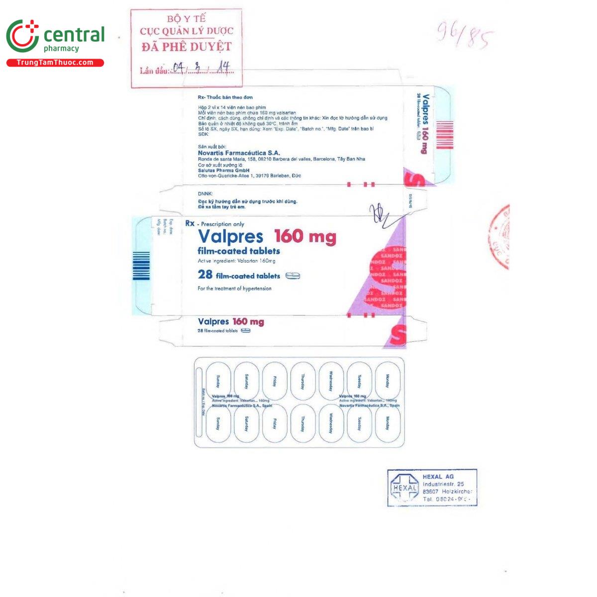 thuoc valpres 160mg 2 A0852 thuoc valpres 160mg 2 A0852