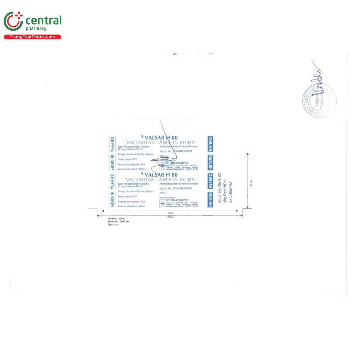 thuoc valsar h 80 3 B0017