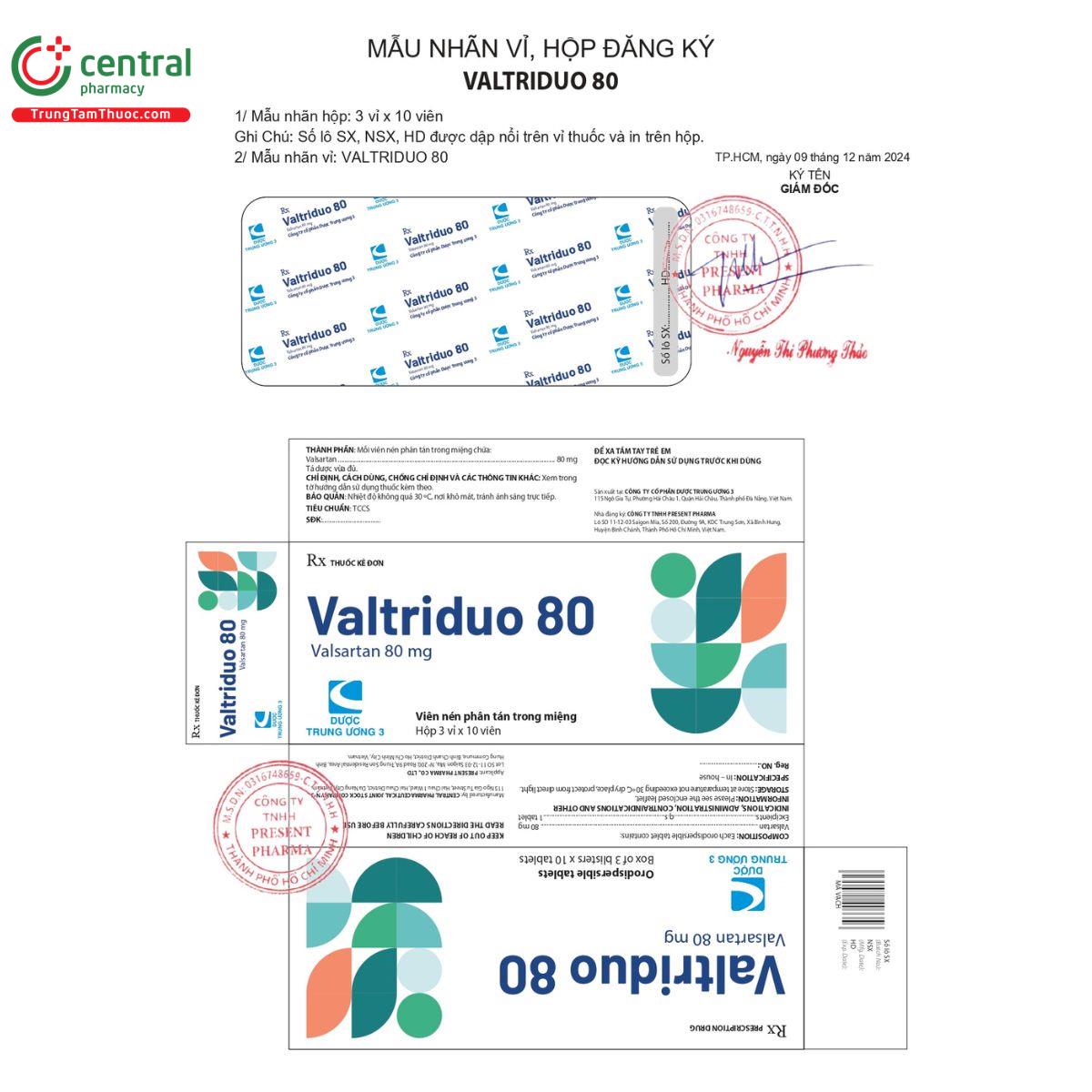 thuoc valtriduo 80 2 A0526 thuoc valtriduo 80 2 A0526