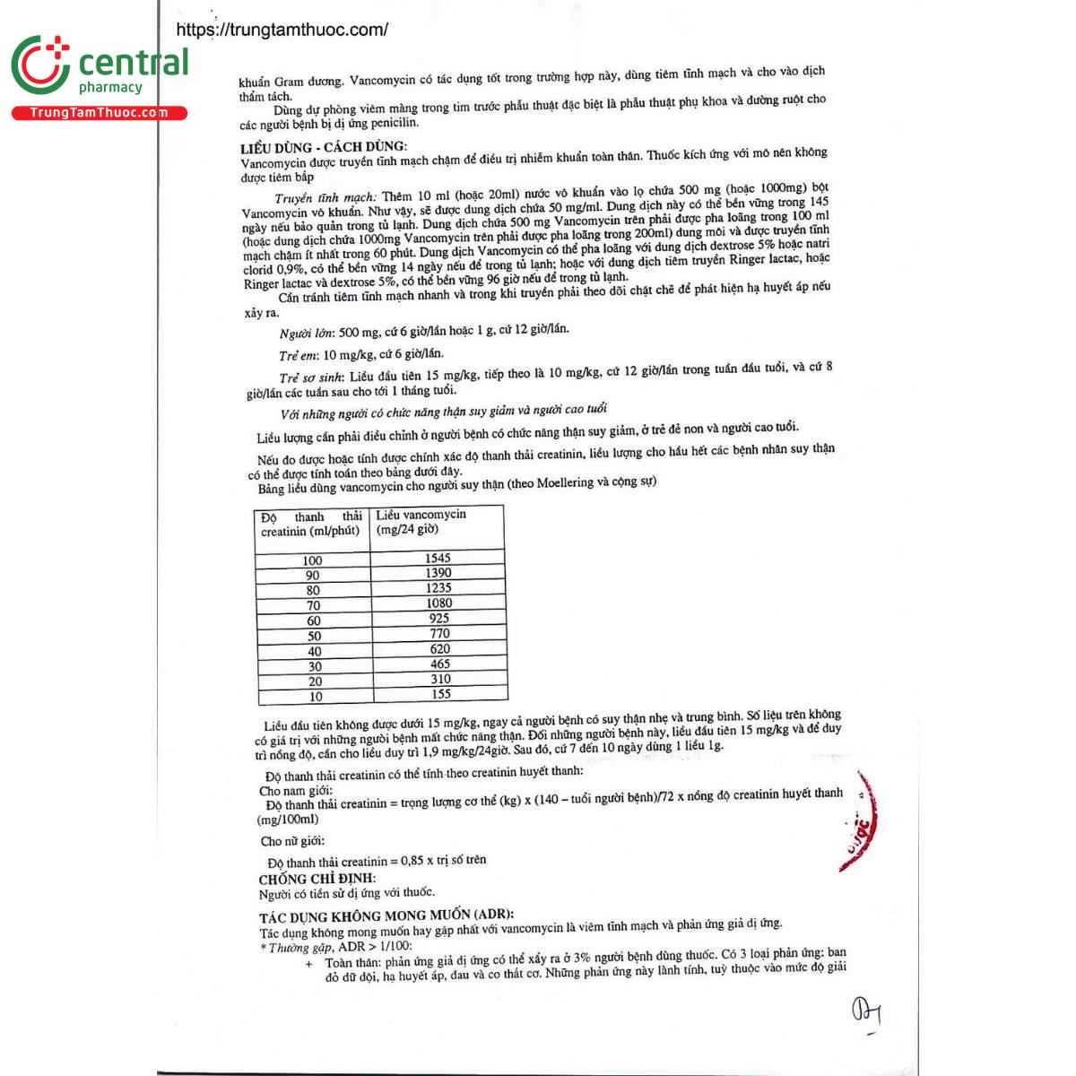 thuoc vancomycin 1g pharbaco 4 E1182 thuoc vancomycin 1g pharbaco 4 E1182