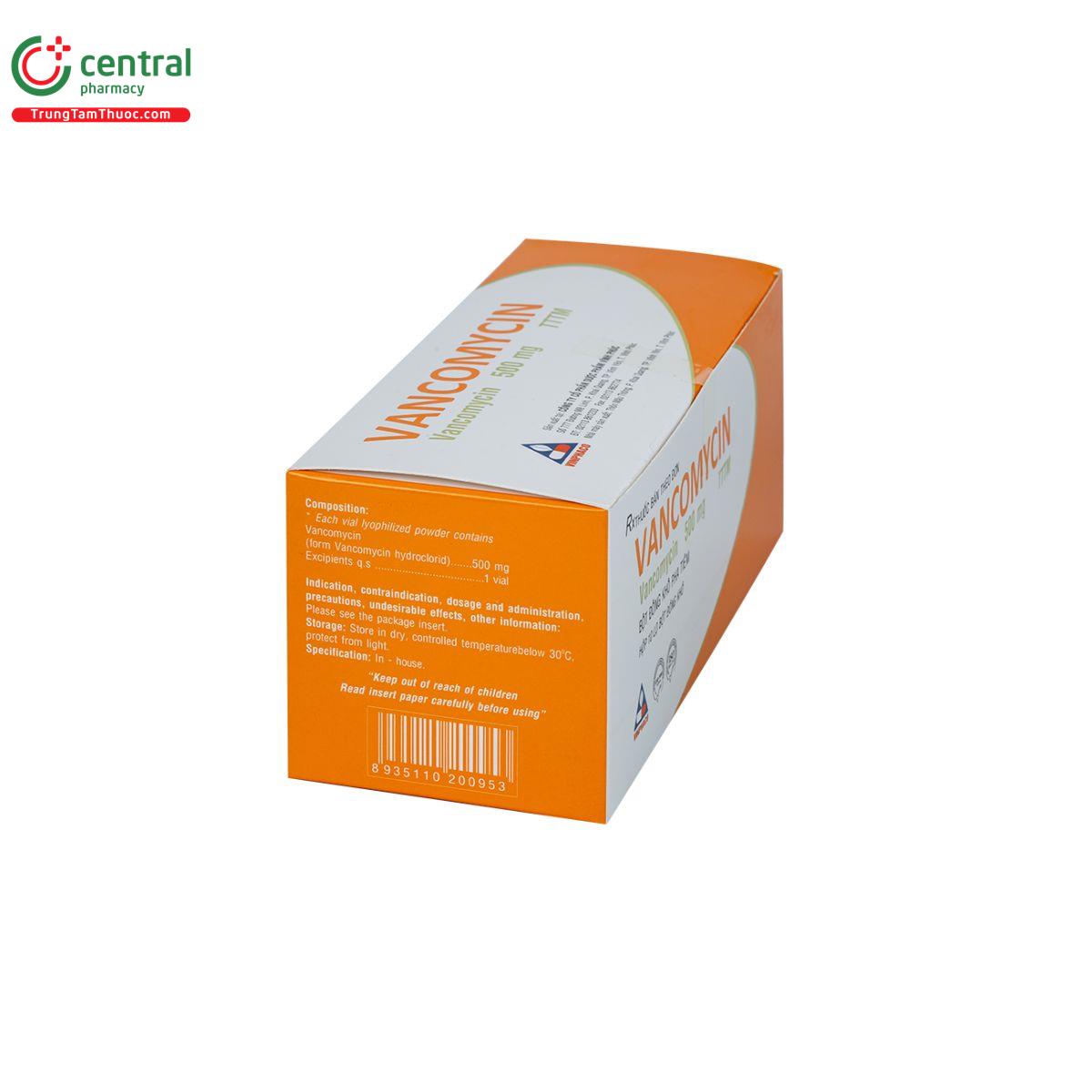 thuoc vancomycin 500mg 10 lo 6 Q6376