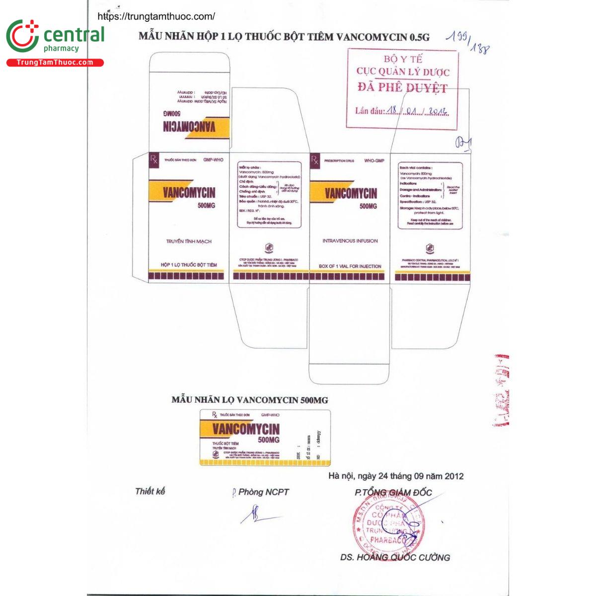 thuoc vancomycin 500mg pharbaco 2 U8023 thuoc vancomycin 500mg pharbaco 2 U8023