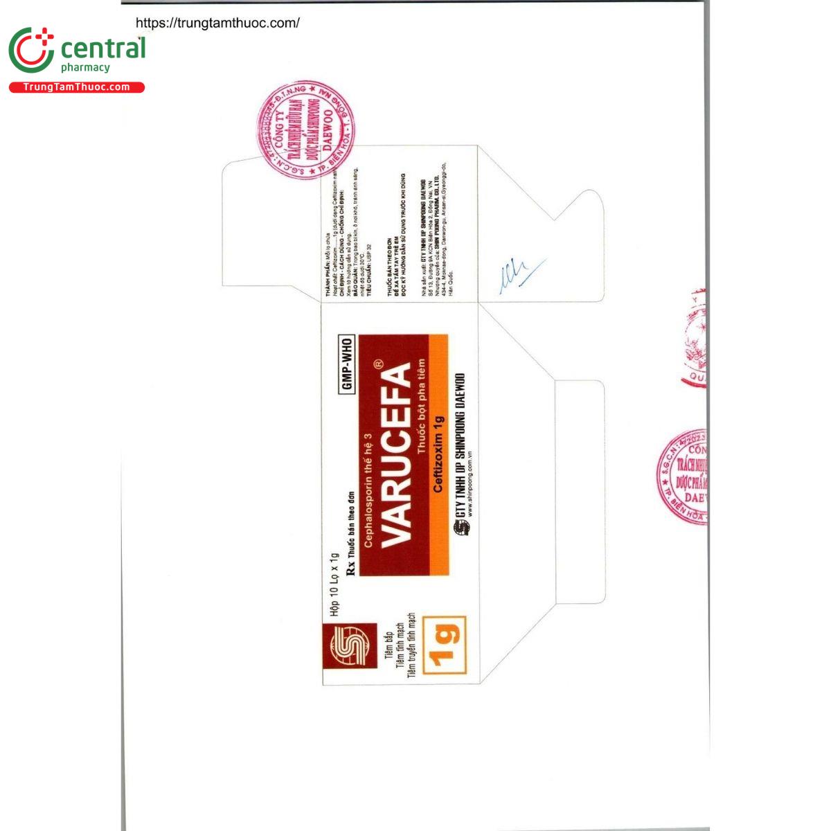 thuoc varucefa 1g 3 S7311 thuoc varucefa 1g 3 S7311