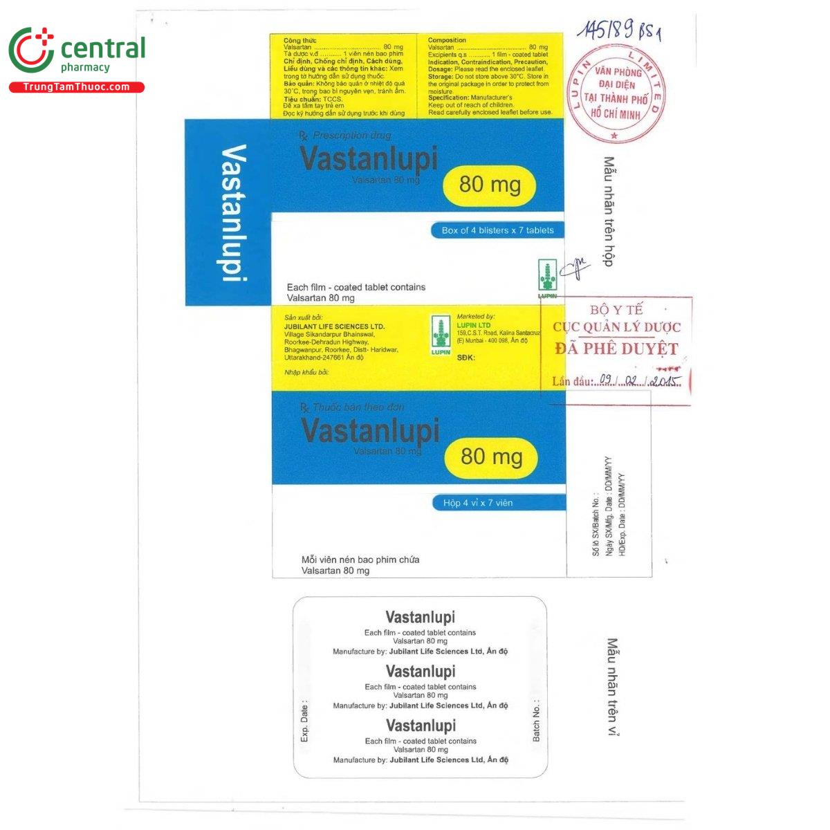 thuoc vastanlupi 80mg 2 H3868 thuoc vastanlupi 80mg 2 H3868