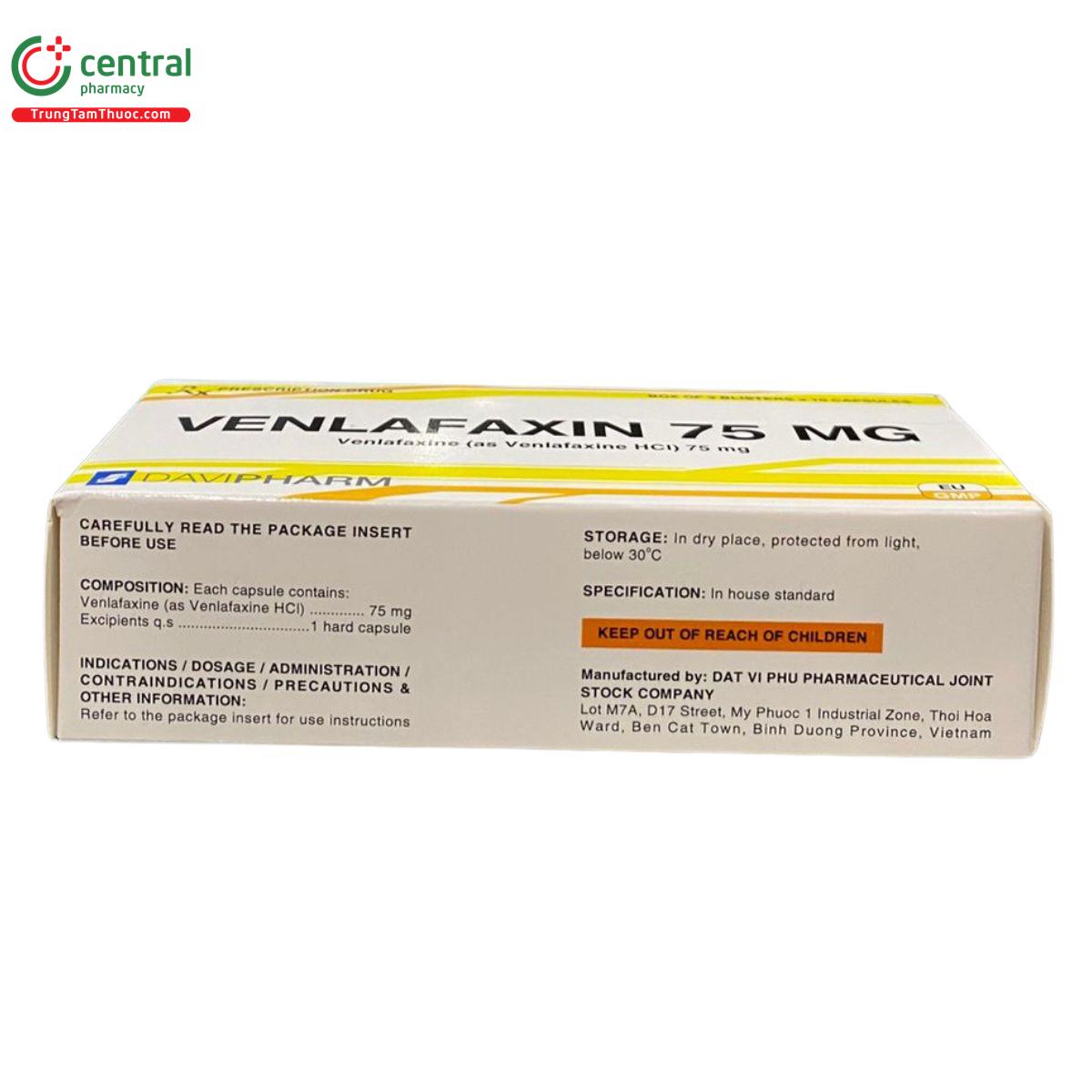 thuoc venlafaxin 75mg davipharm 3 H3481