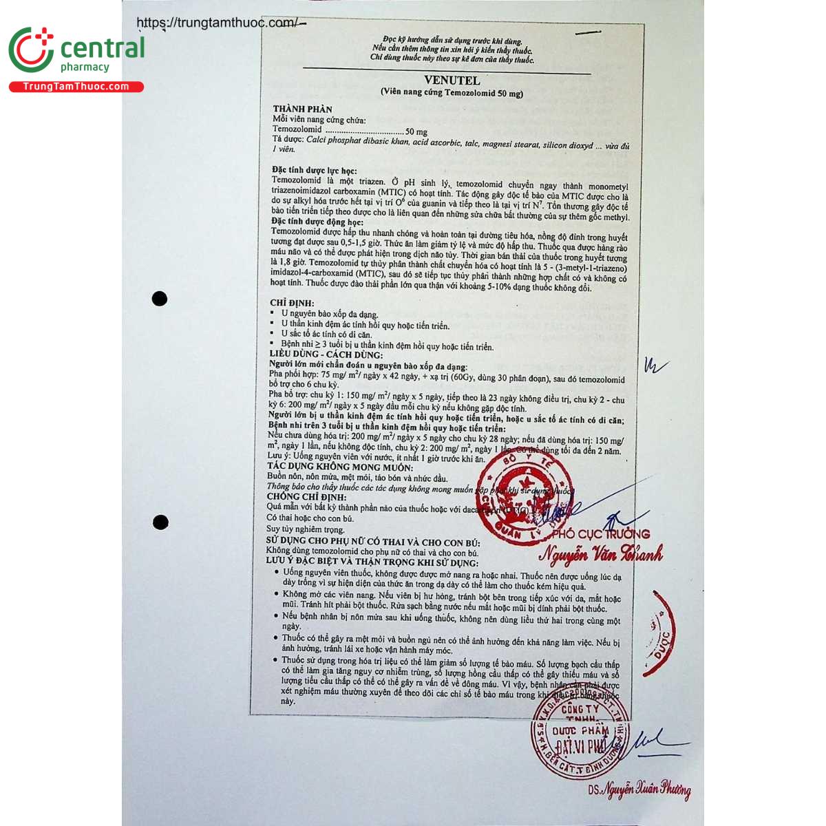thuoc venutel 50mg 4 U8366 thuoc venutel 50mg 4 U8366