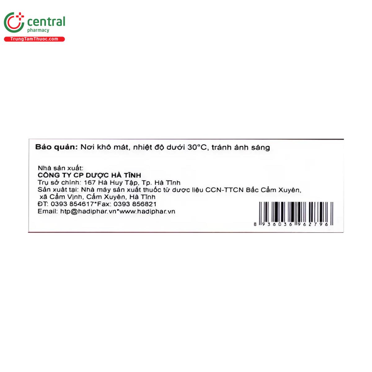 thuoc vi nang tam that ht 3 M5205 thuoc vi nang tam that ht 3 M5205