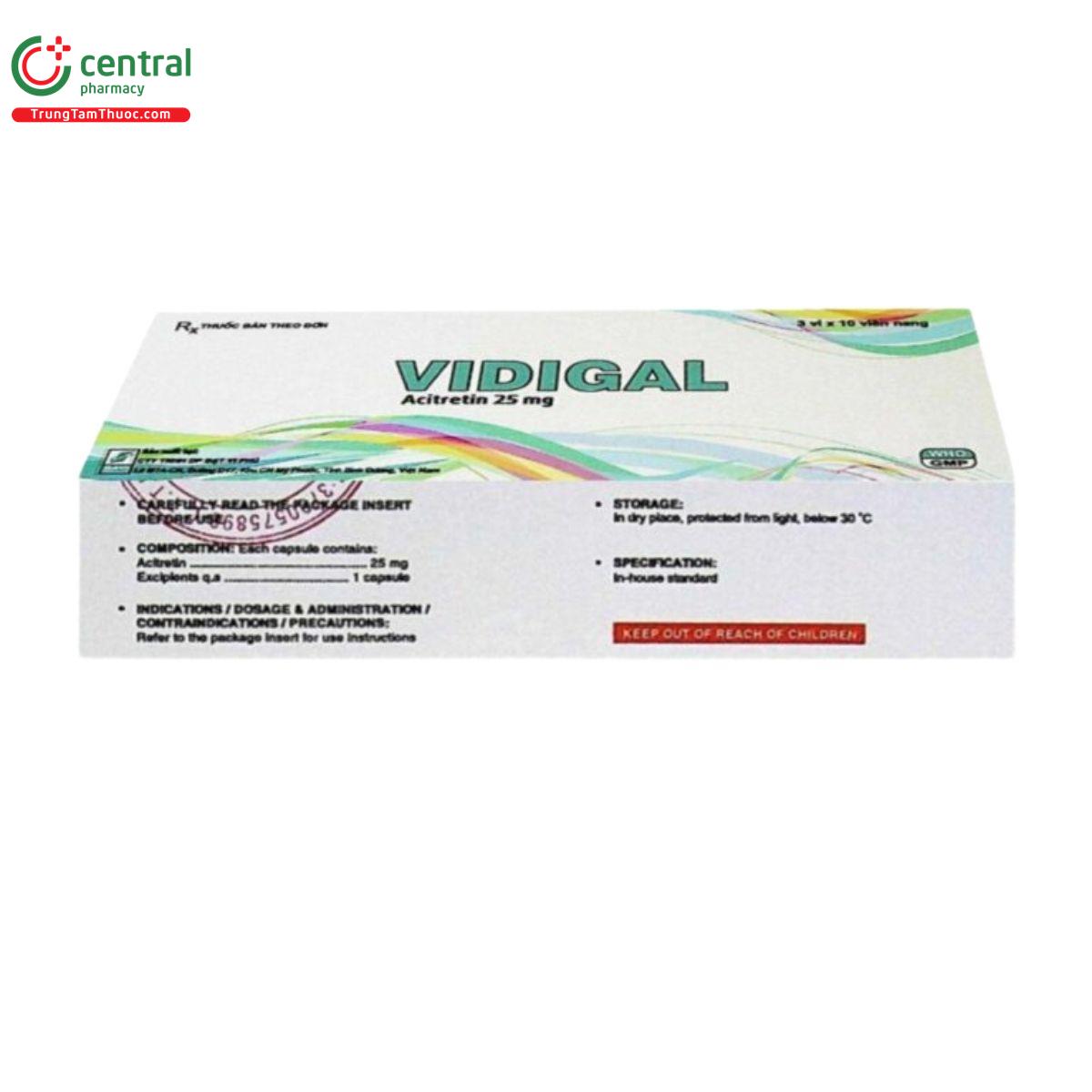 thuoc vidigal 25mg 2 T8467 thuoc vidigal 25mg 2 T8467