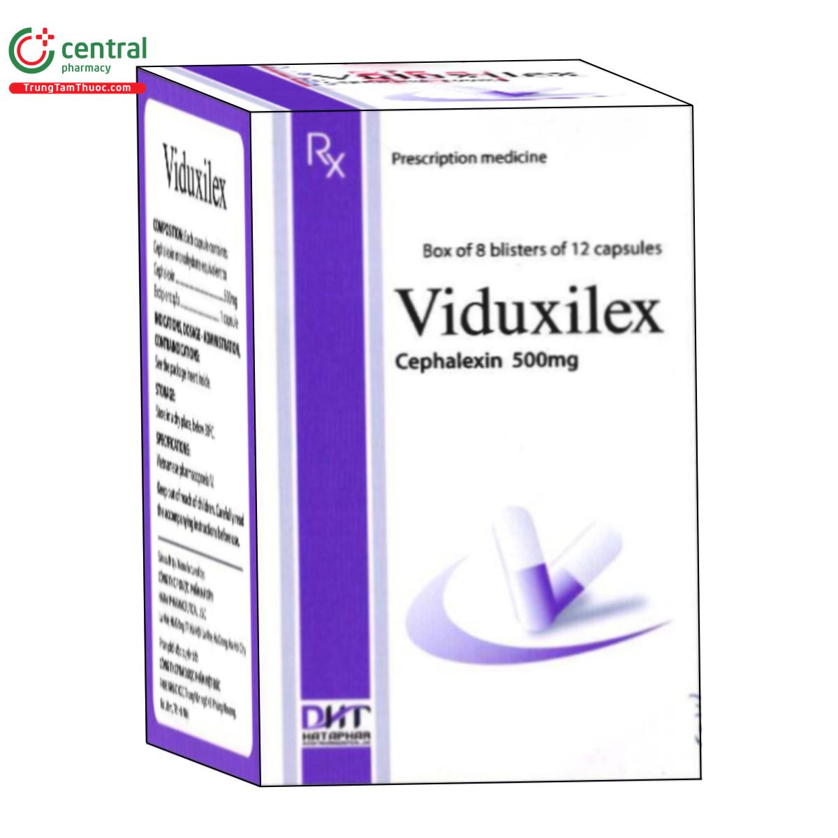 thuoc viduxilex 500mg P6812 thuoc viduxilex 500mg P6812